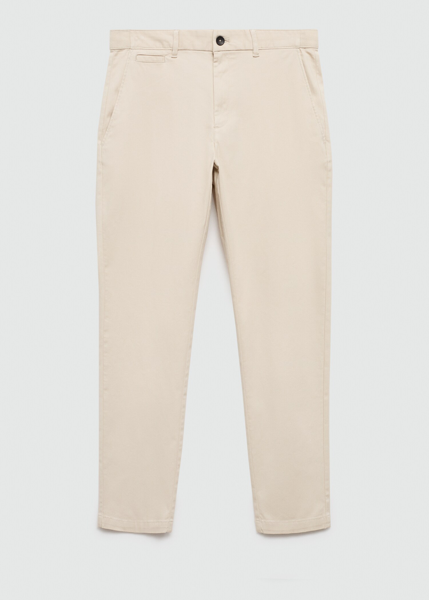 Pantalon coton tapered crop - Article sans modèle