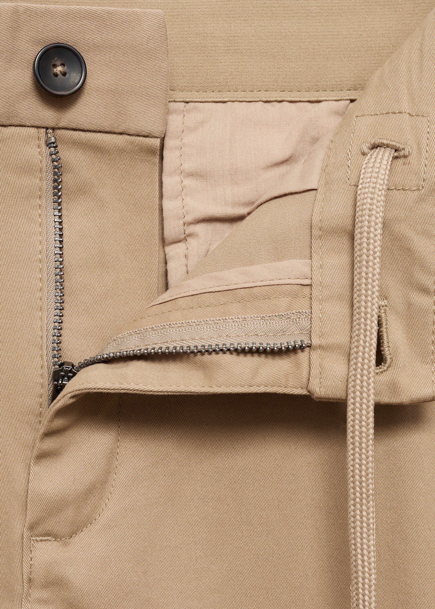 Pantalon coton tapered crop - Détail de l'article 8