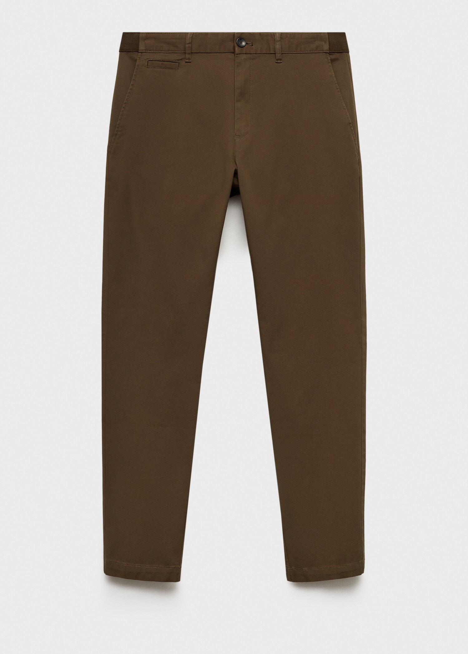 Pantalon coton tapered crop - Article sans modèle