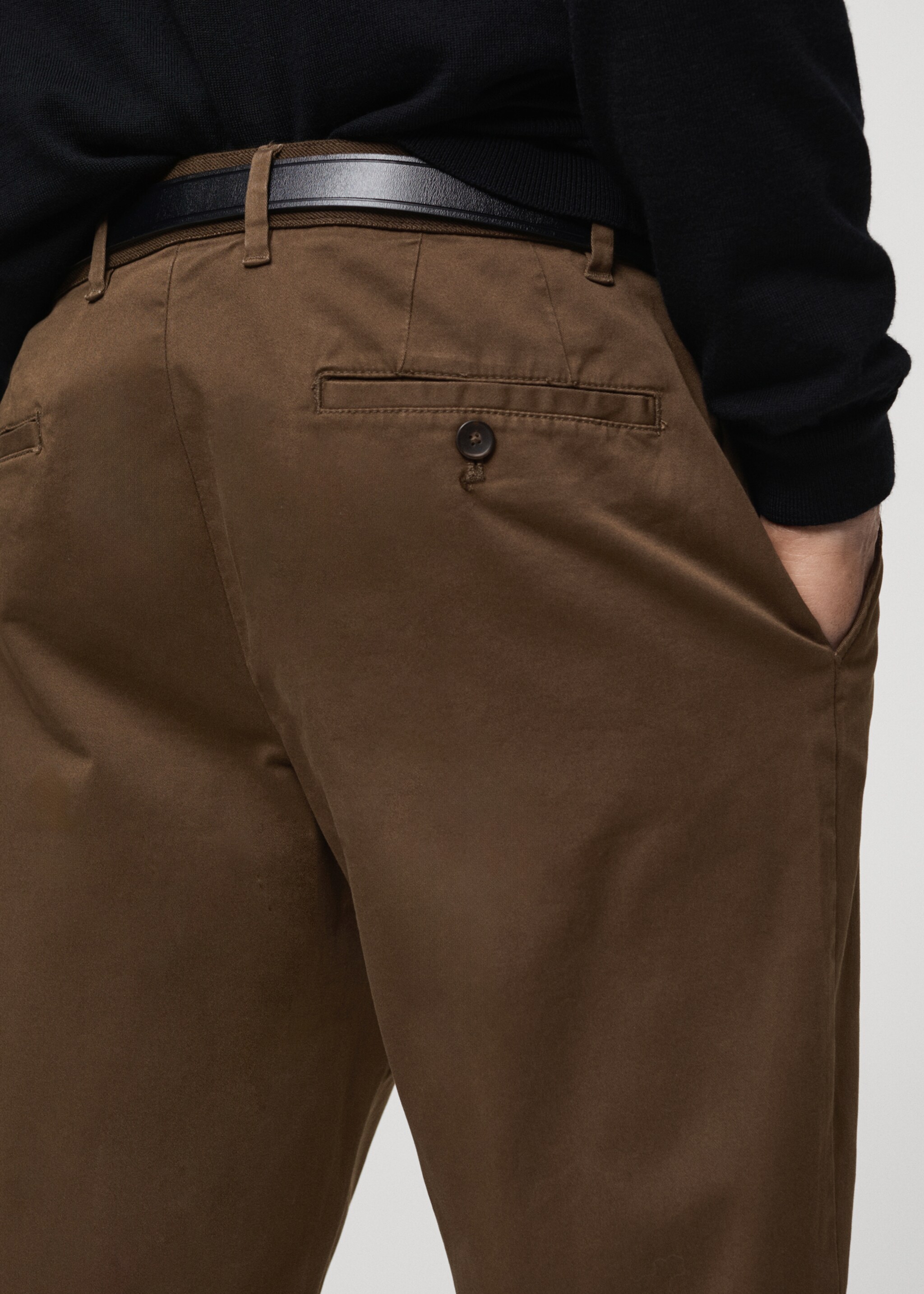 Pantalón algodón tapered crop - Detalle del artículo 6