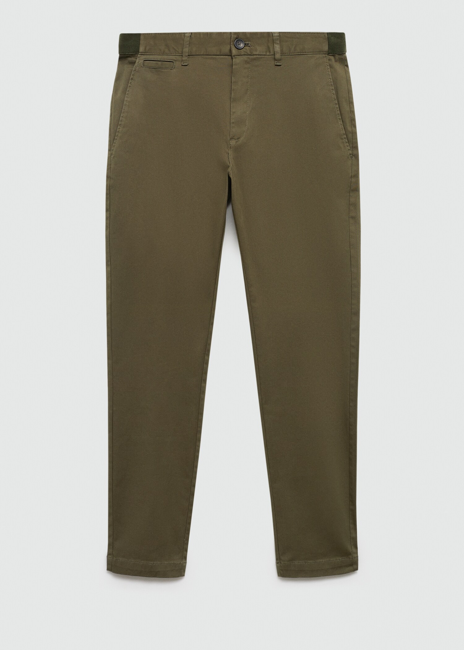 Pantalon coton tapered crop - Article sans modèle