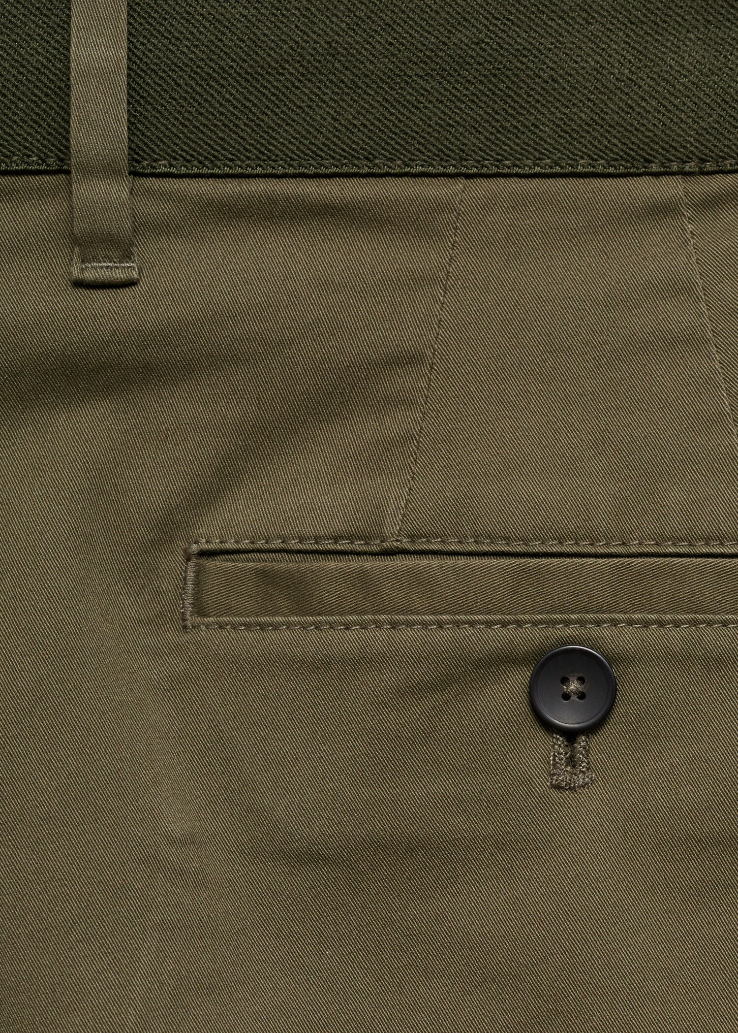 Pantalon coton tapered crop - Détail de l'article 0