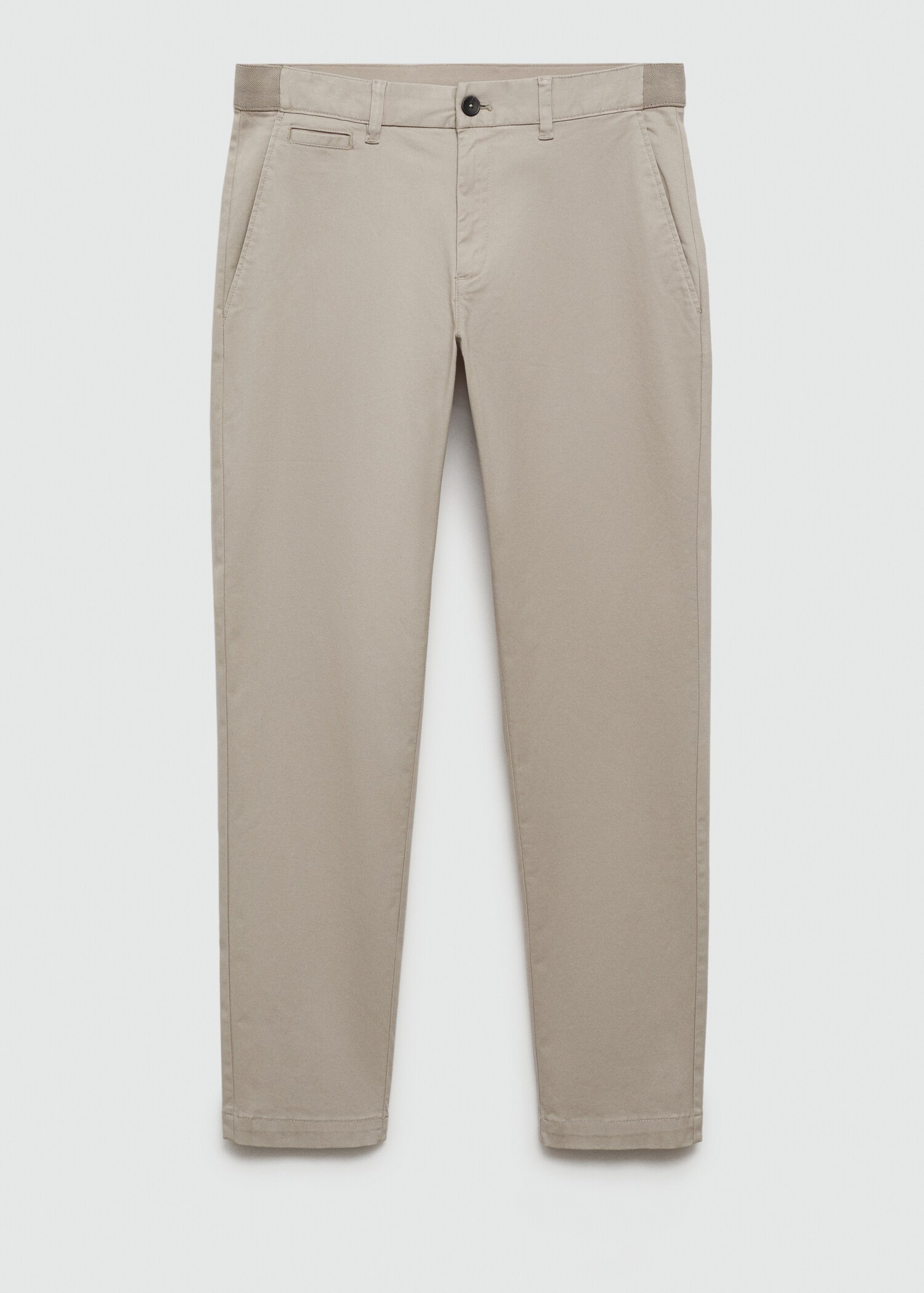Pantalon coton tapered crop - Article sans modèle