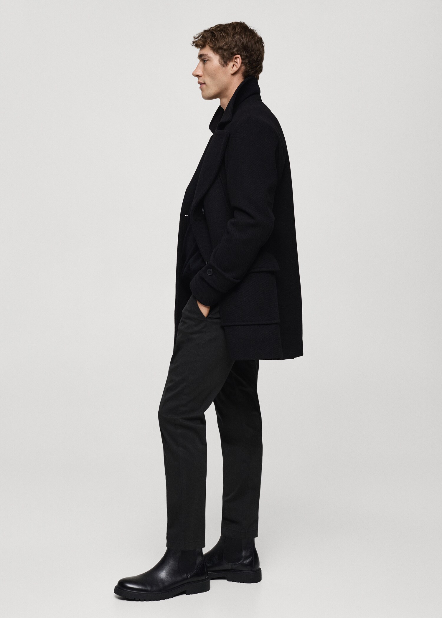 Pantalon coton tapered crop - Détail de l'article 2