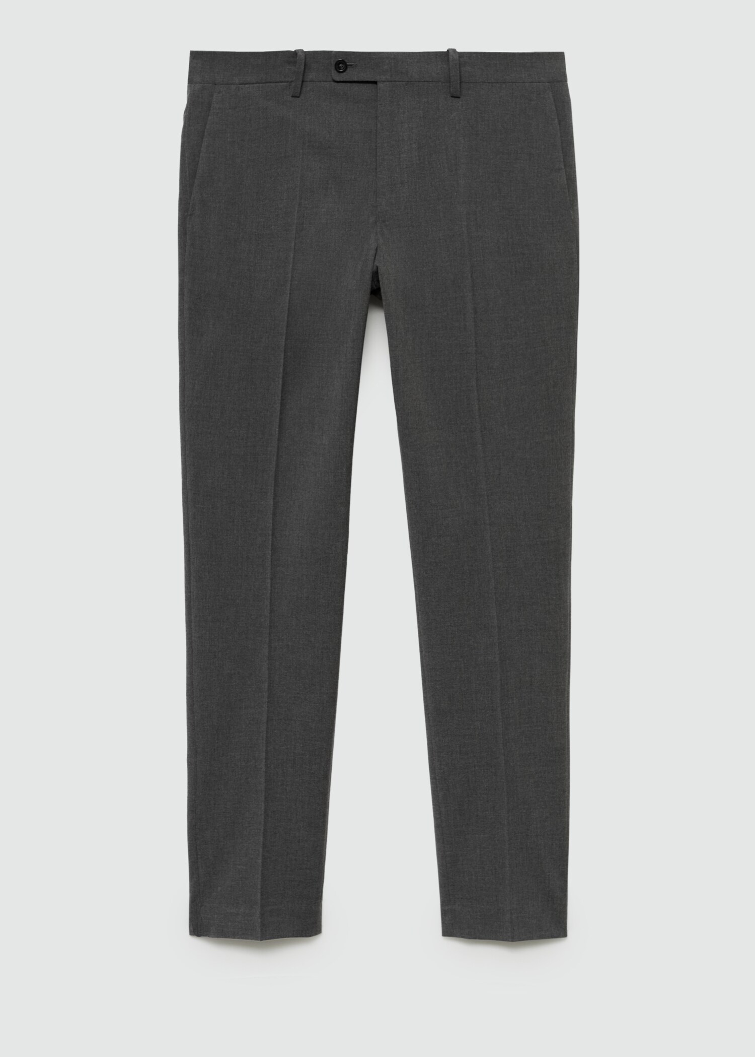 Stretch fabric slim-fit suit trousers - Article without model