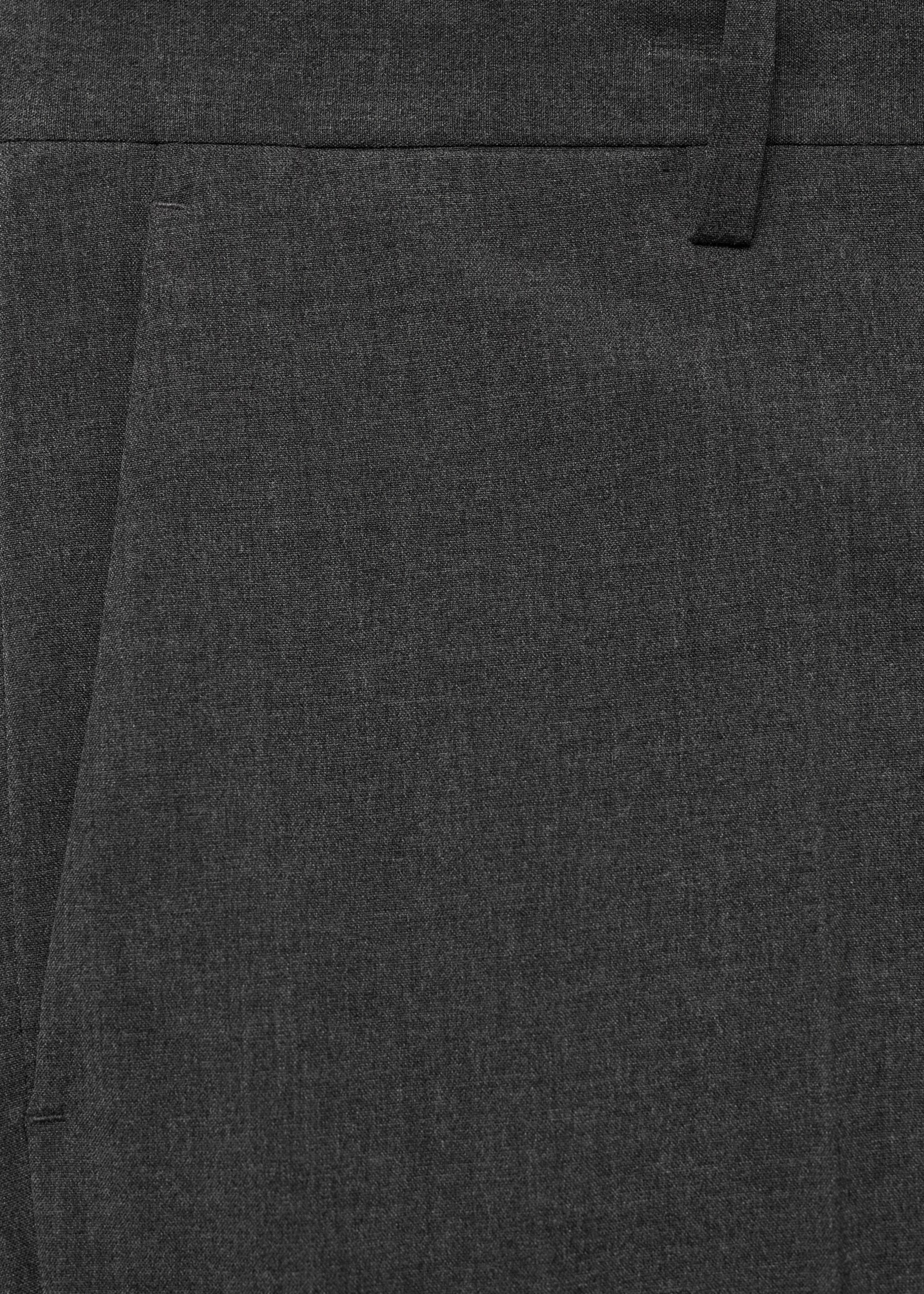 Pantalón traje slim fit tejido comfort stretch - Detalle del artículo 0