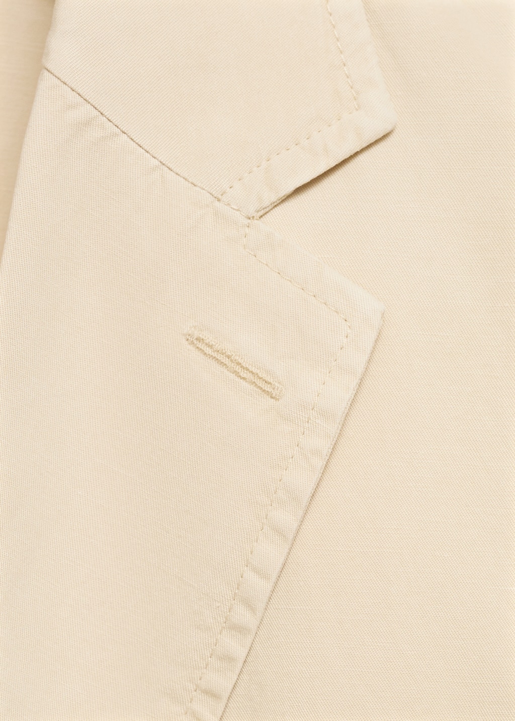 Washed-effect cotton-linen blazer