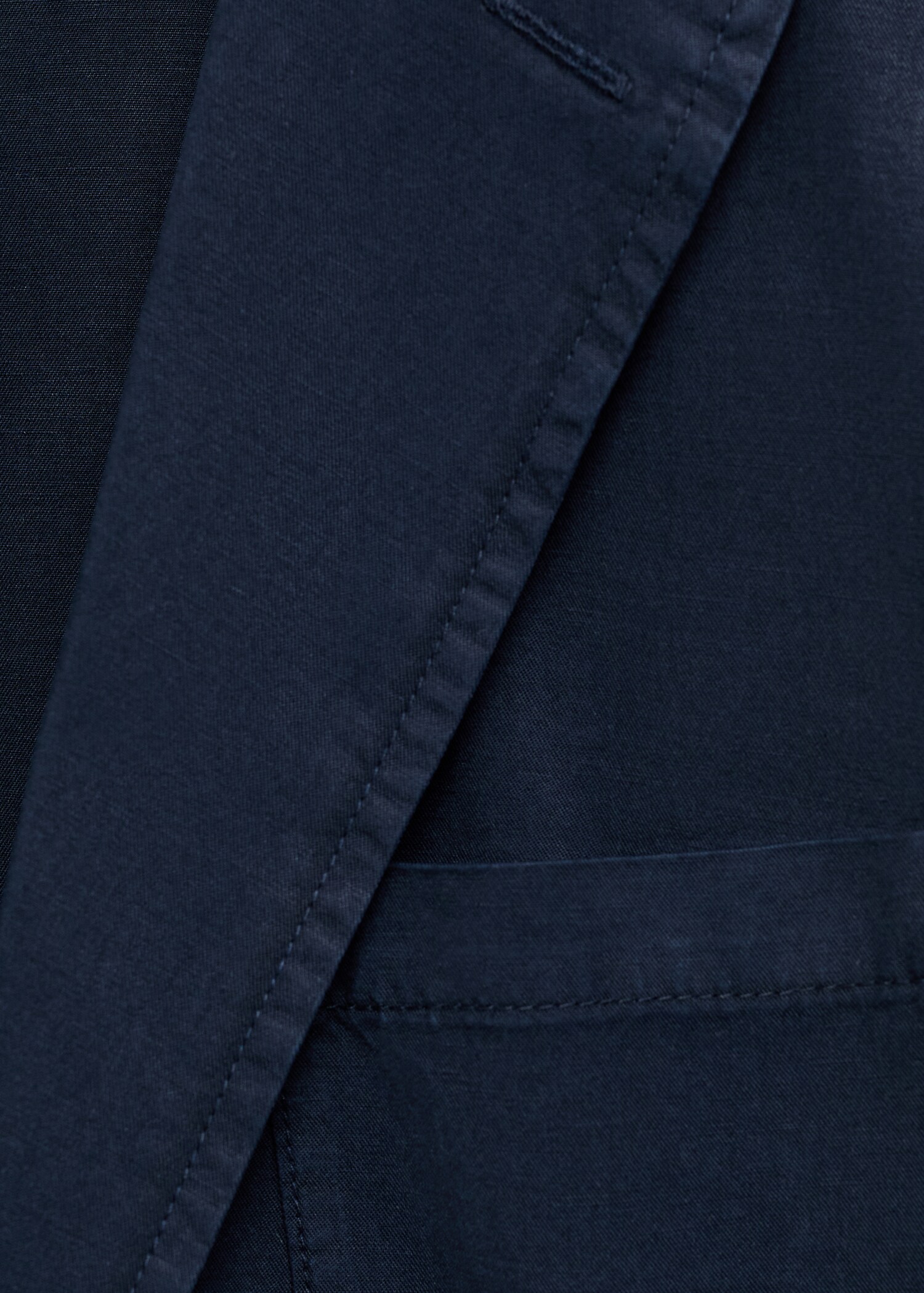 Washed-effect cotton-linen jacket - Details of the article 8