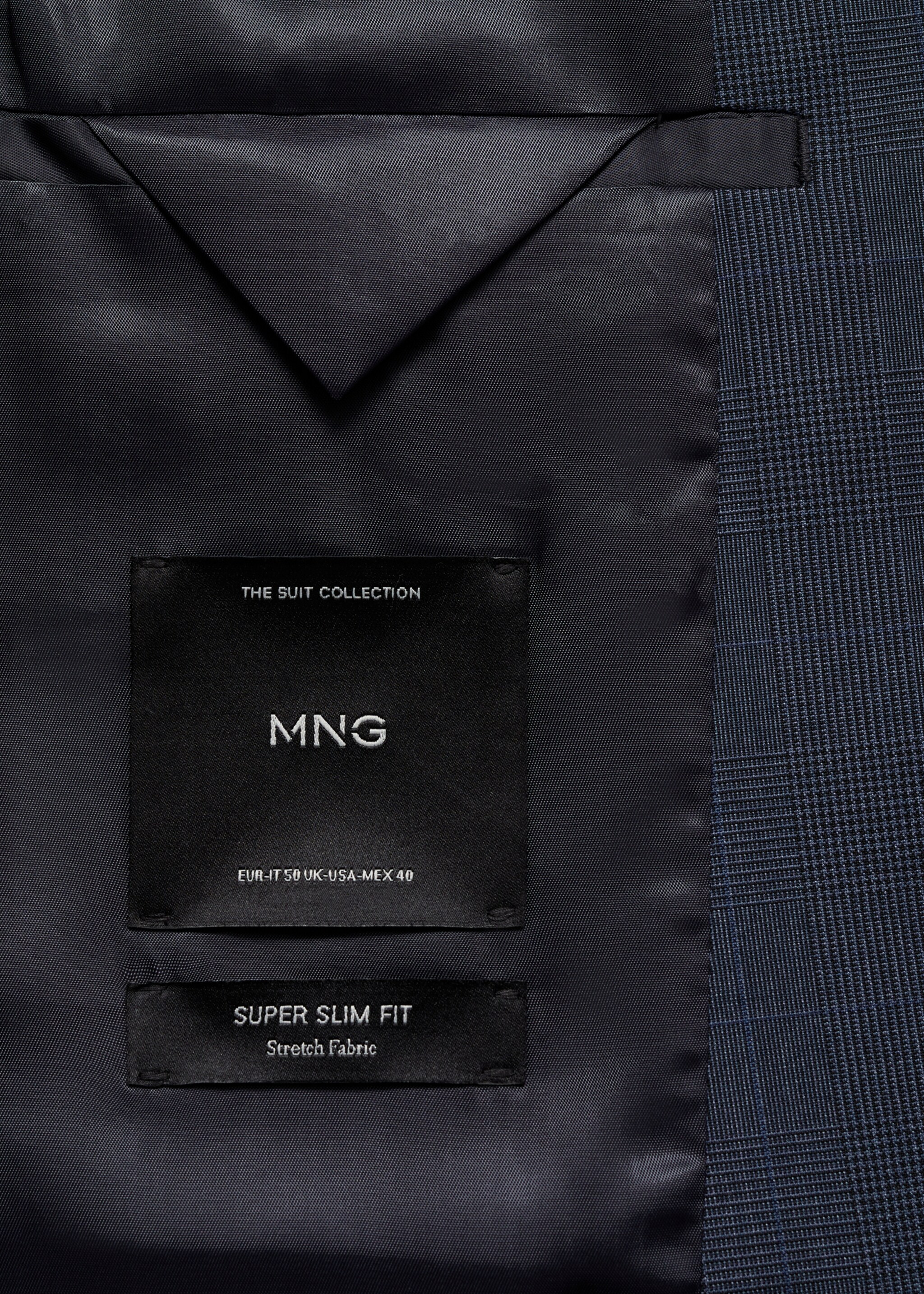 Super slim-fit suit jacket in stretch fabric - Details of the article 0