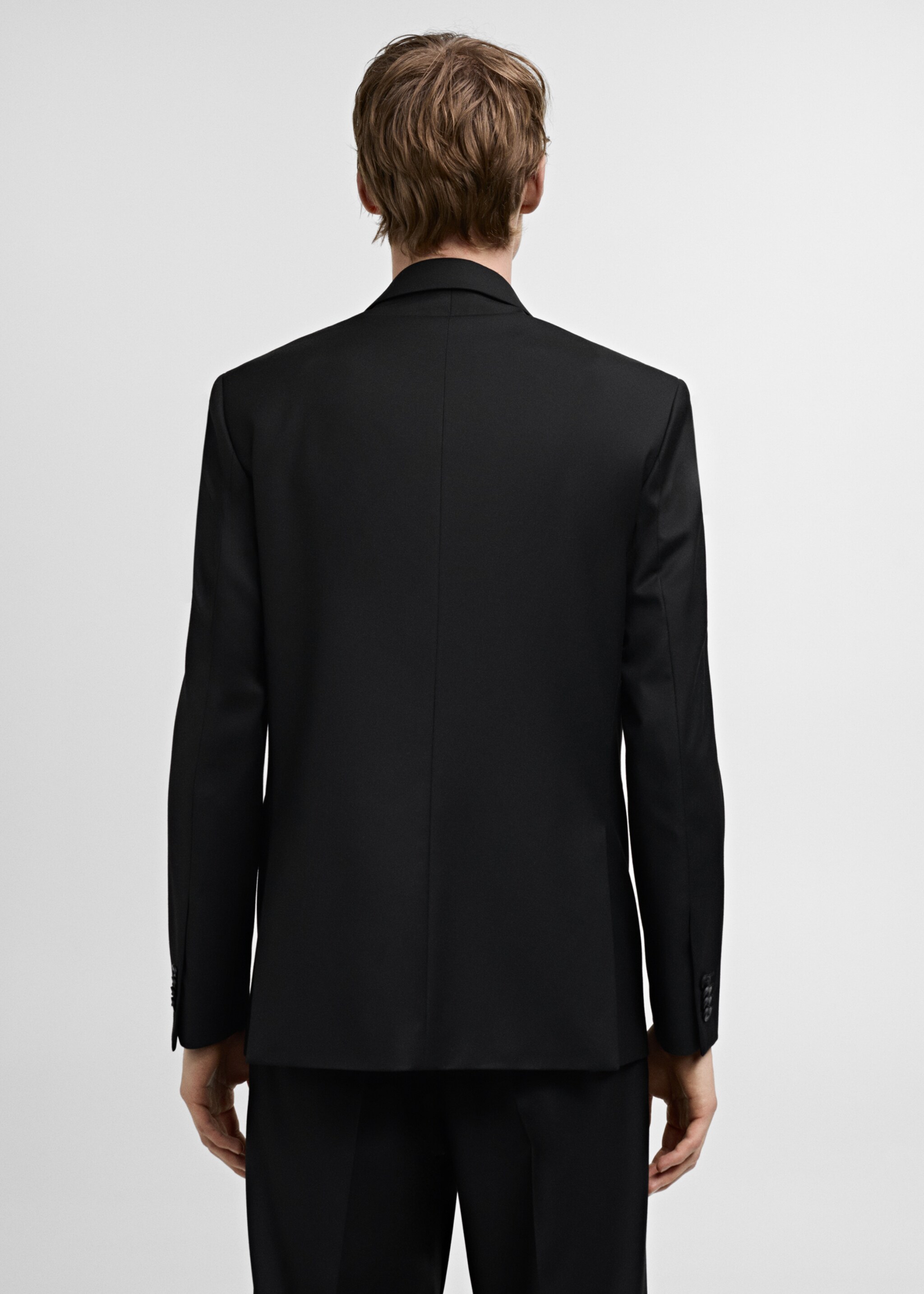 Veste costume regular-fit croisée - Verso de l’article