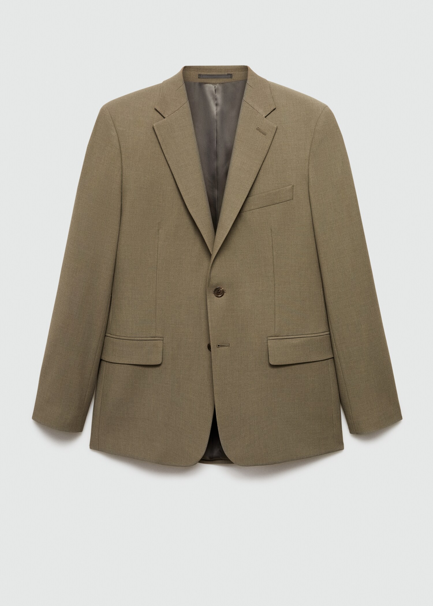 Stretch-fabric slim-fit suit jacket - Article without model