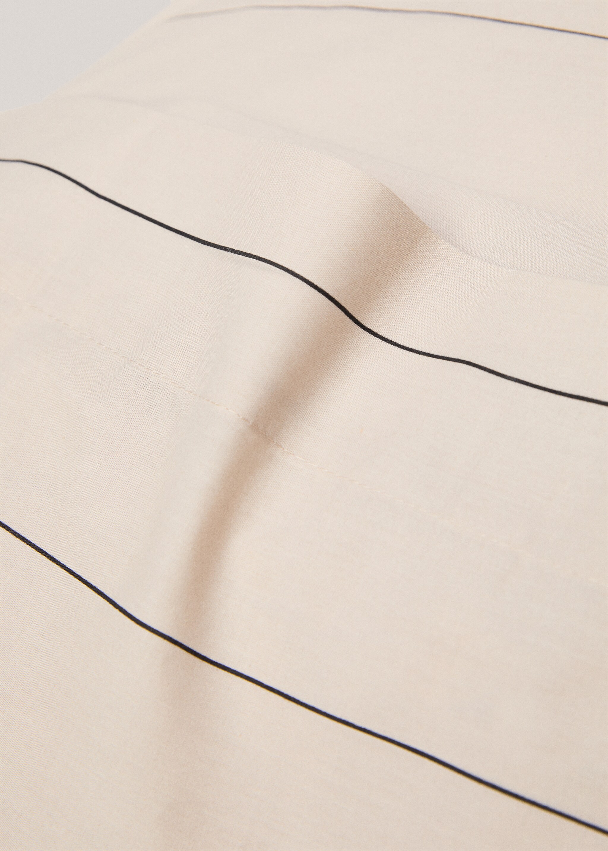 100% cotton striped pillowcase 45x110cm - Details of the article 1