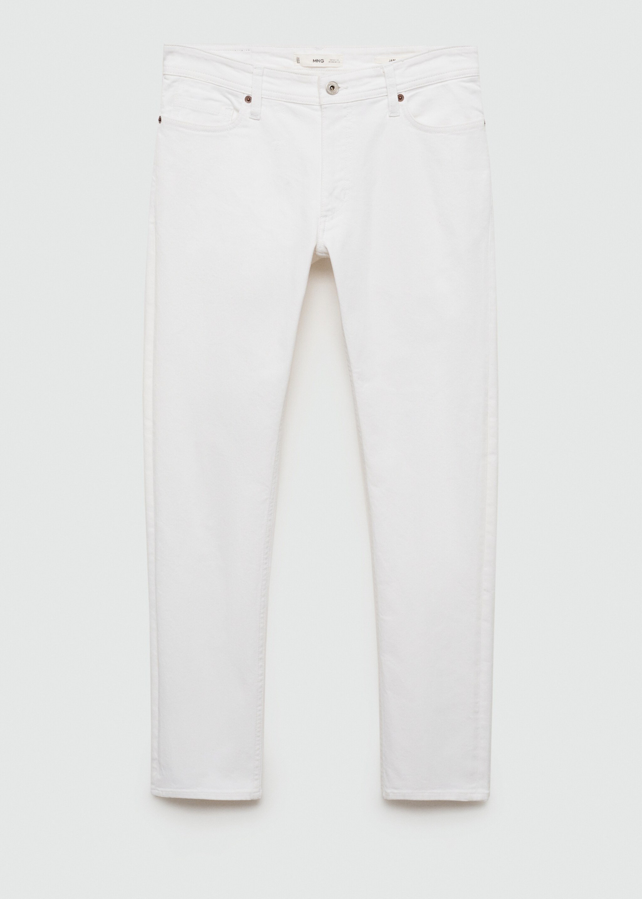 Jan slim-fit jeans - Article without model, White. Ref: 77010597-00.