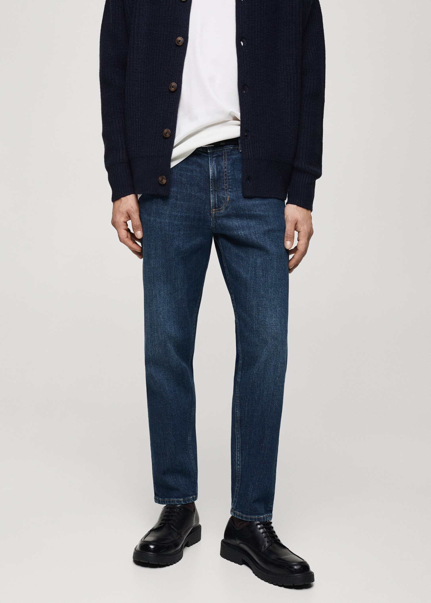 Jeans Ben tapered fit - Plano medio