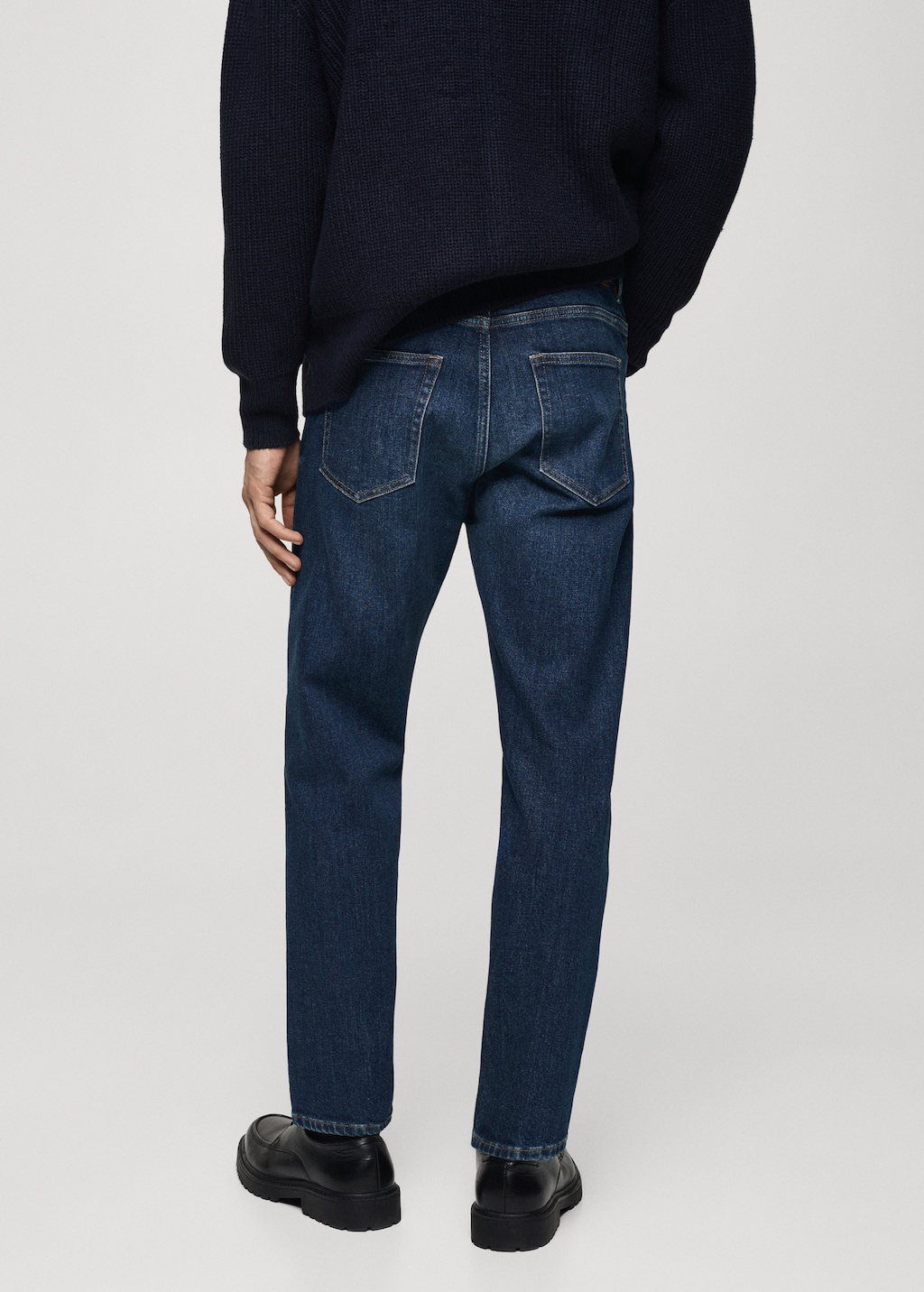Jeans Ben tapered fit Hombre MANGO Espana Peninsula y Baleares