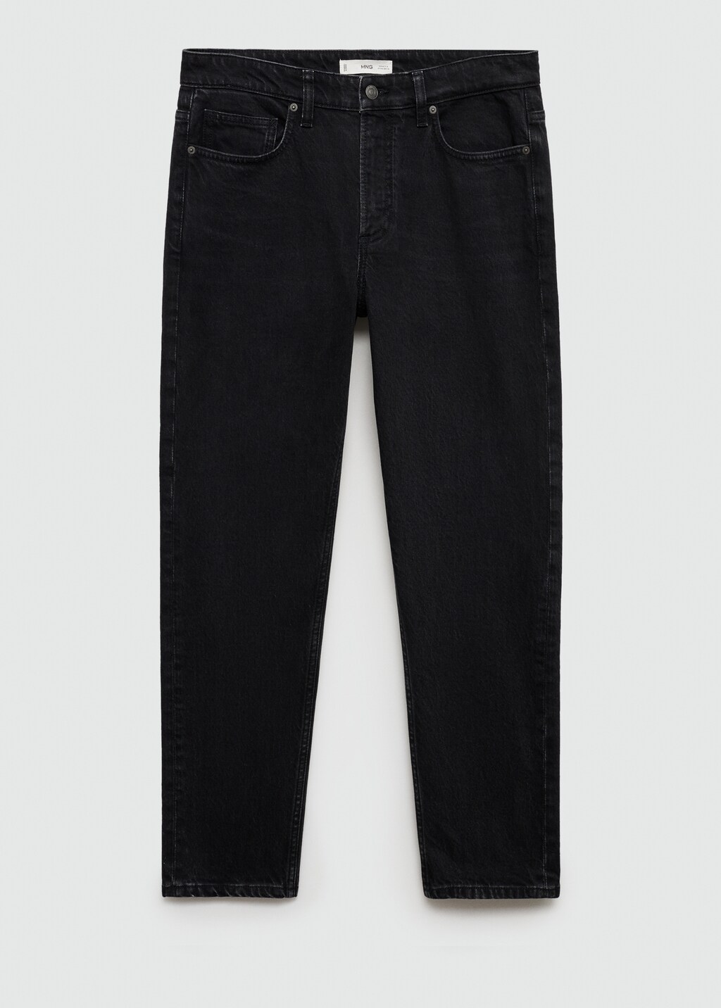 MANGO MAN Jeans Ben tapered fit Black denim 34 Man