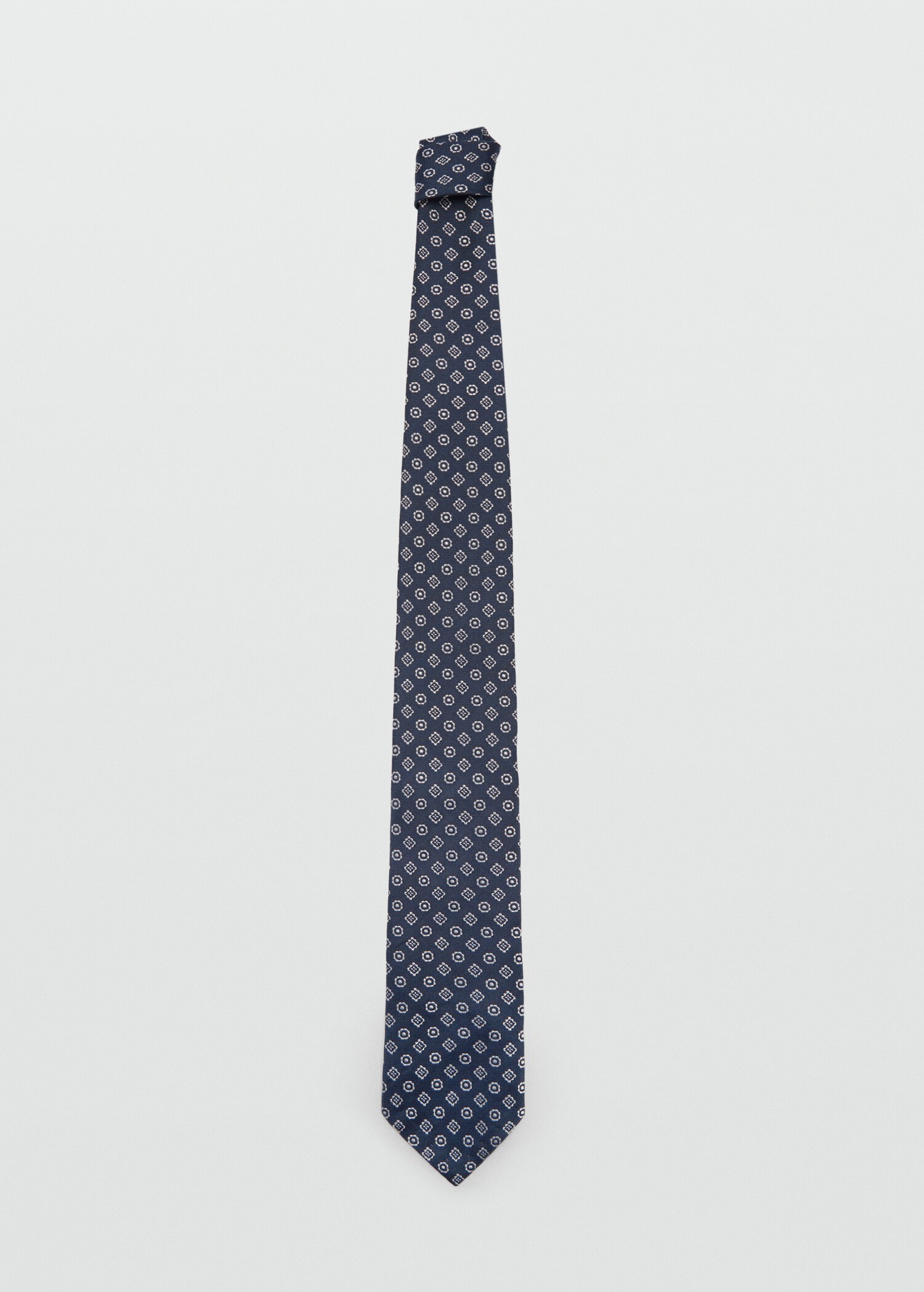 100% mulberry silk diamond-print tie - Article without model
