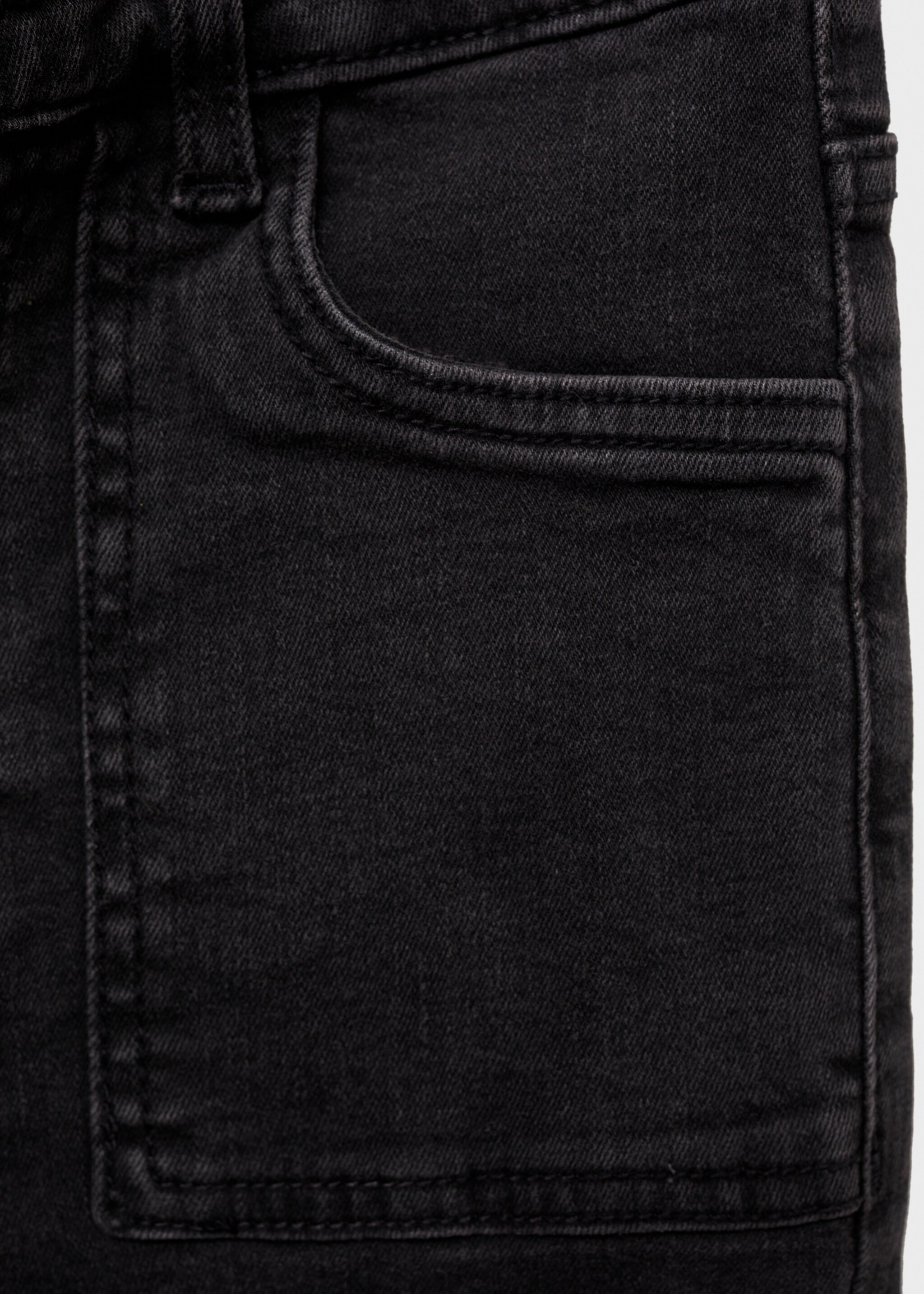 Jeans flare bolsillos - Detalle del artículo 0, Denim negro. Ref: 77010610-00.