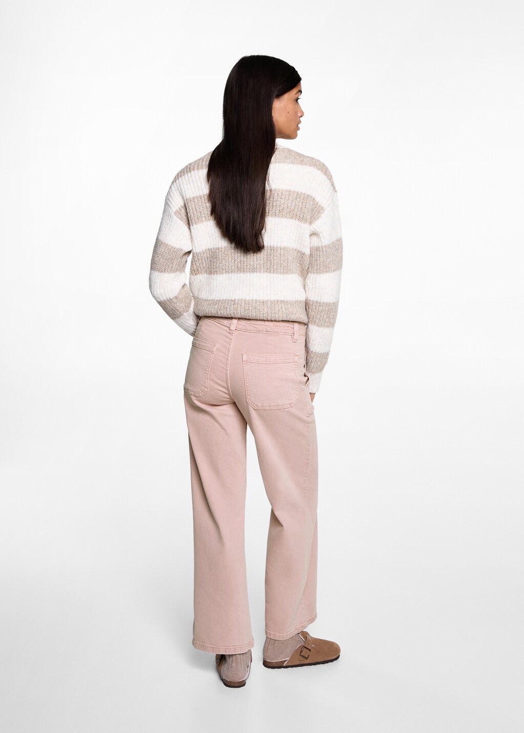 Pantalon culotte bolsillos Teen MANGO Espana Peninsula y Baleares