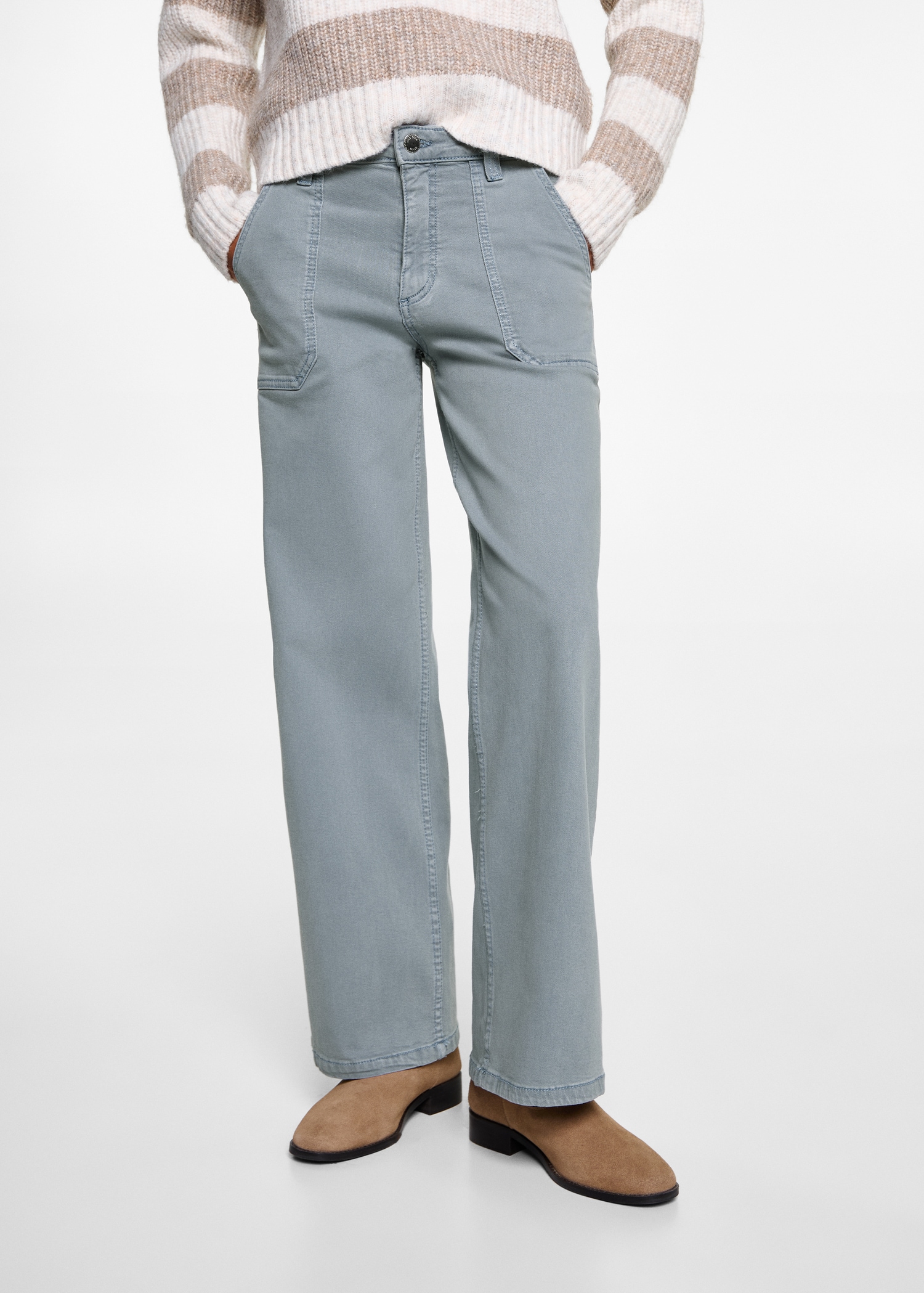 Culotte trousers with pockets - Details of the article 6
