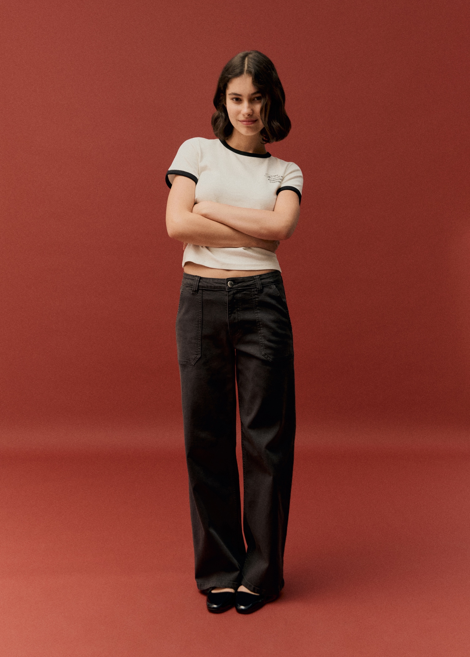 Jean style jupe-culotte poches - Détail de l'article 5