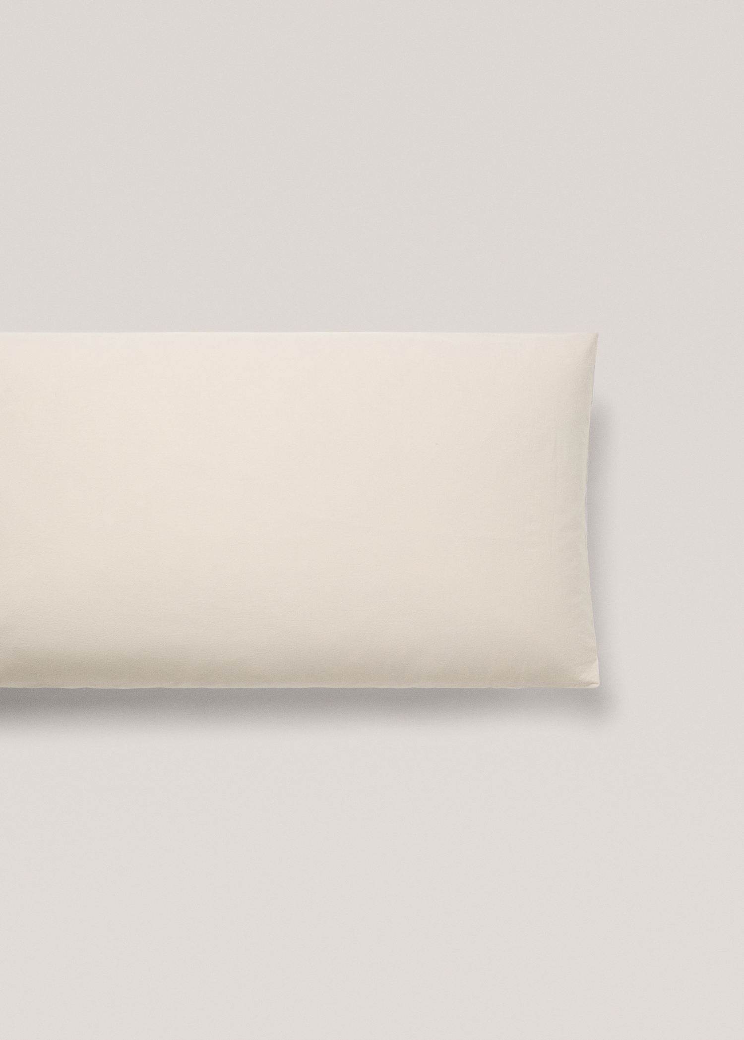 Washed cotton pillow cover 45x110cm - Article without model