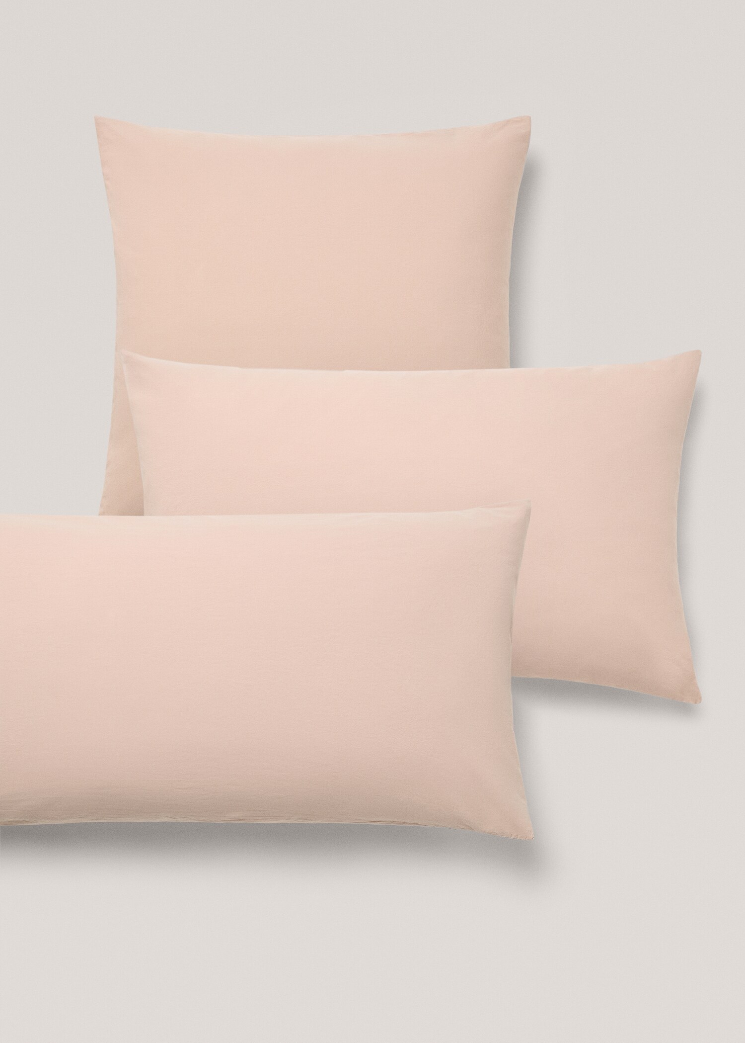 Funda de almohada algodón lavado 45x110cm - Detalle del artículo 4