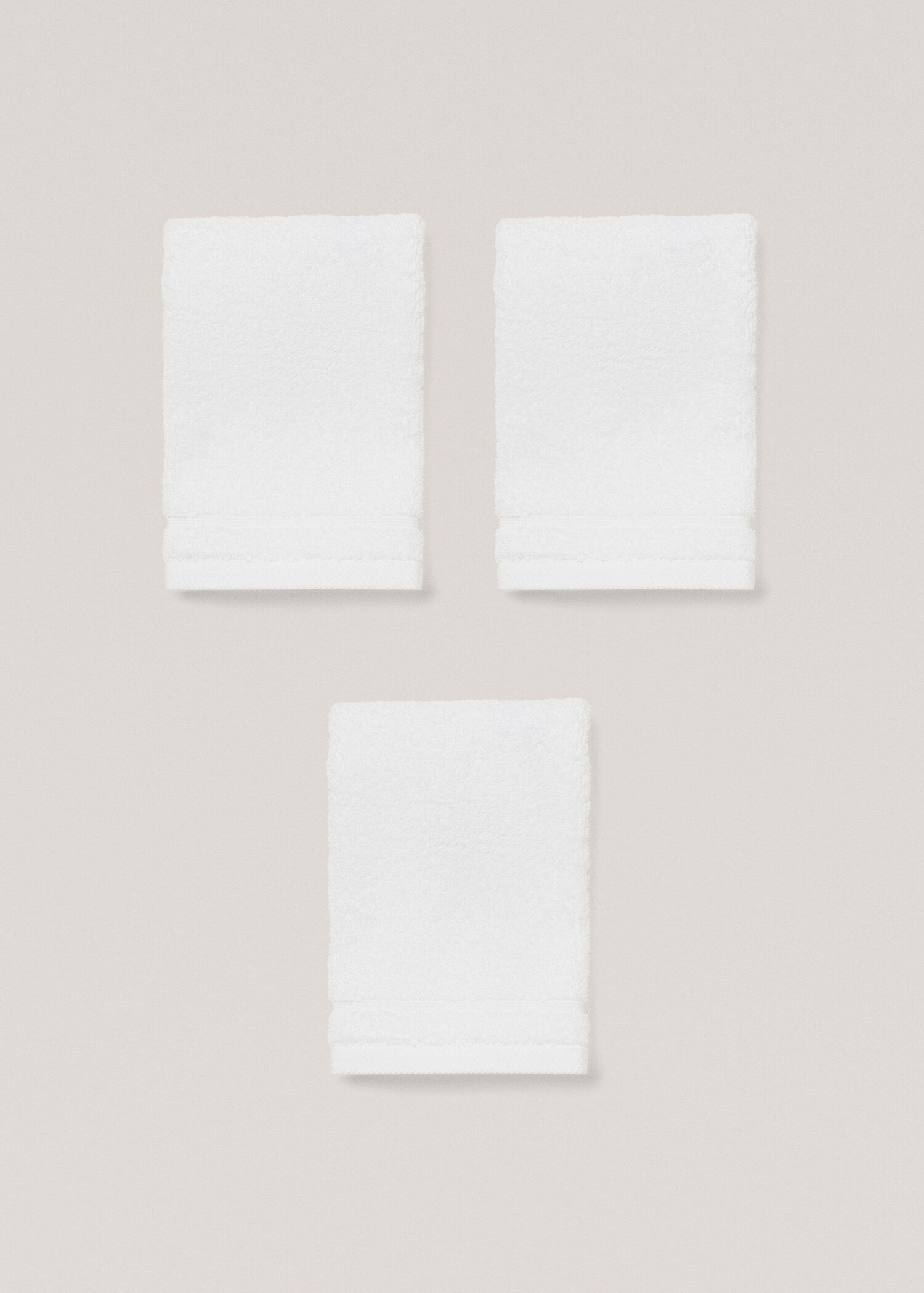 Plain cotton towel - Article without model