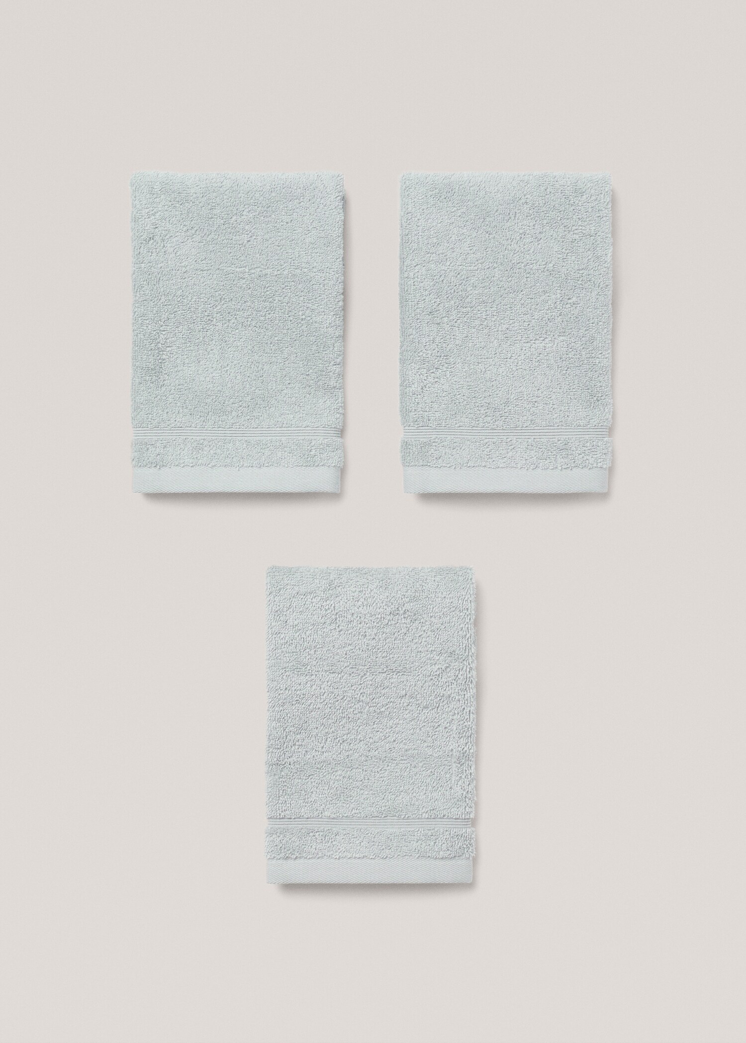Plain cotton towel - Article without model