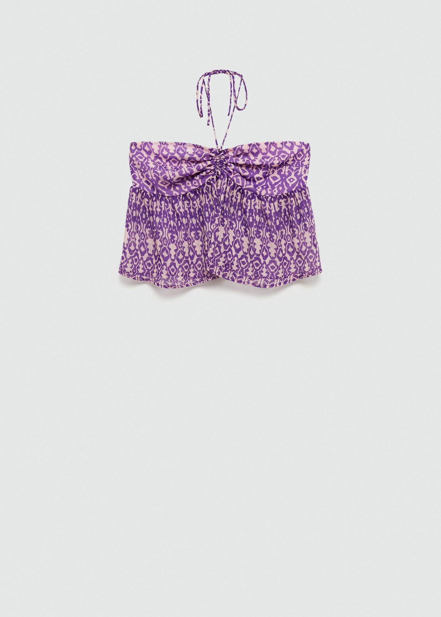 Print ruched top - Article without model