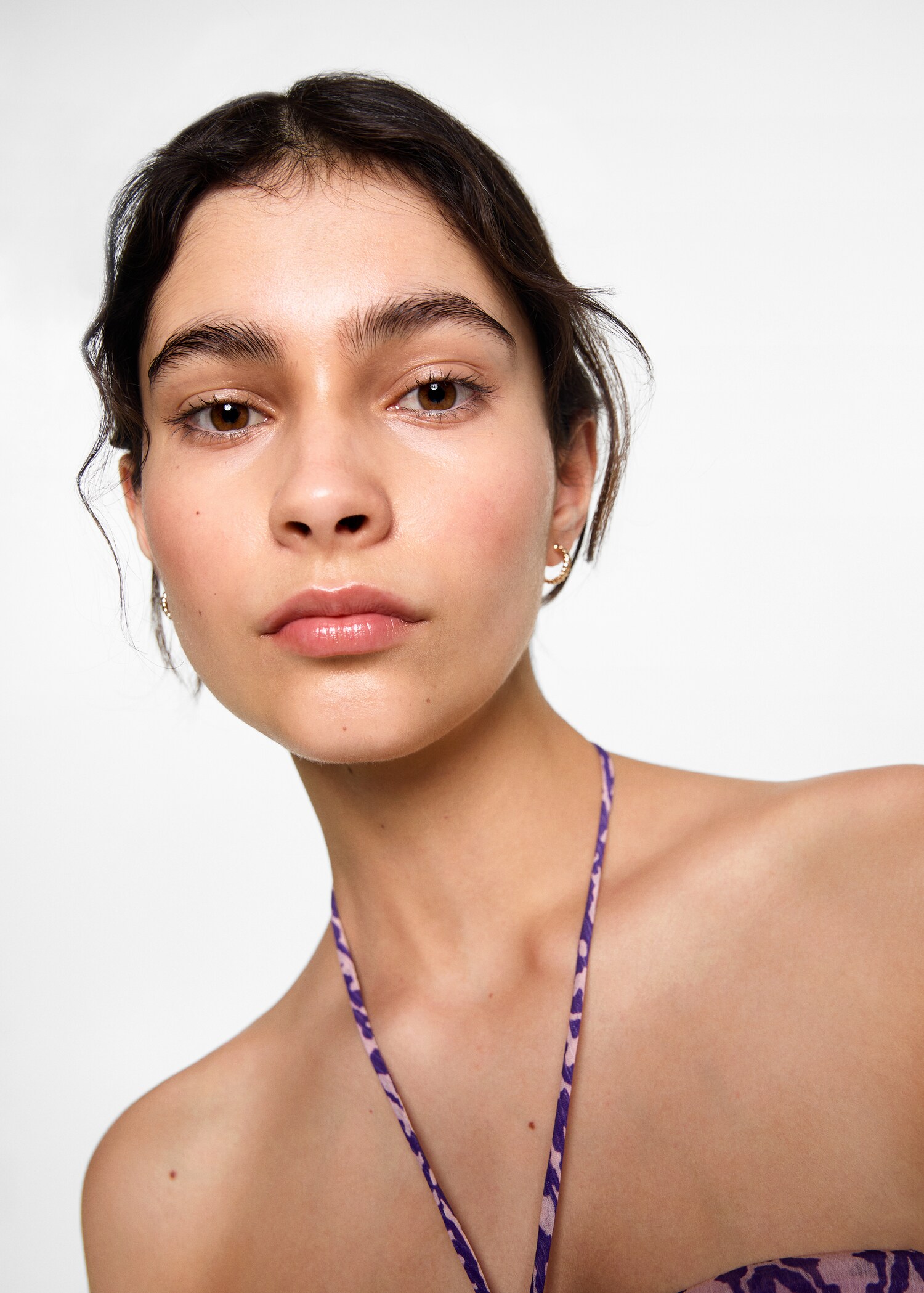 Print ruched top - Details of the article 1