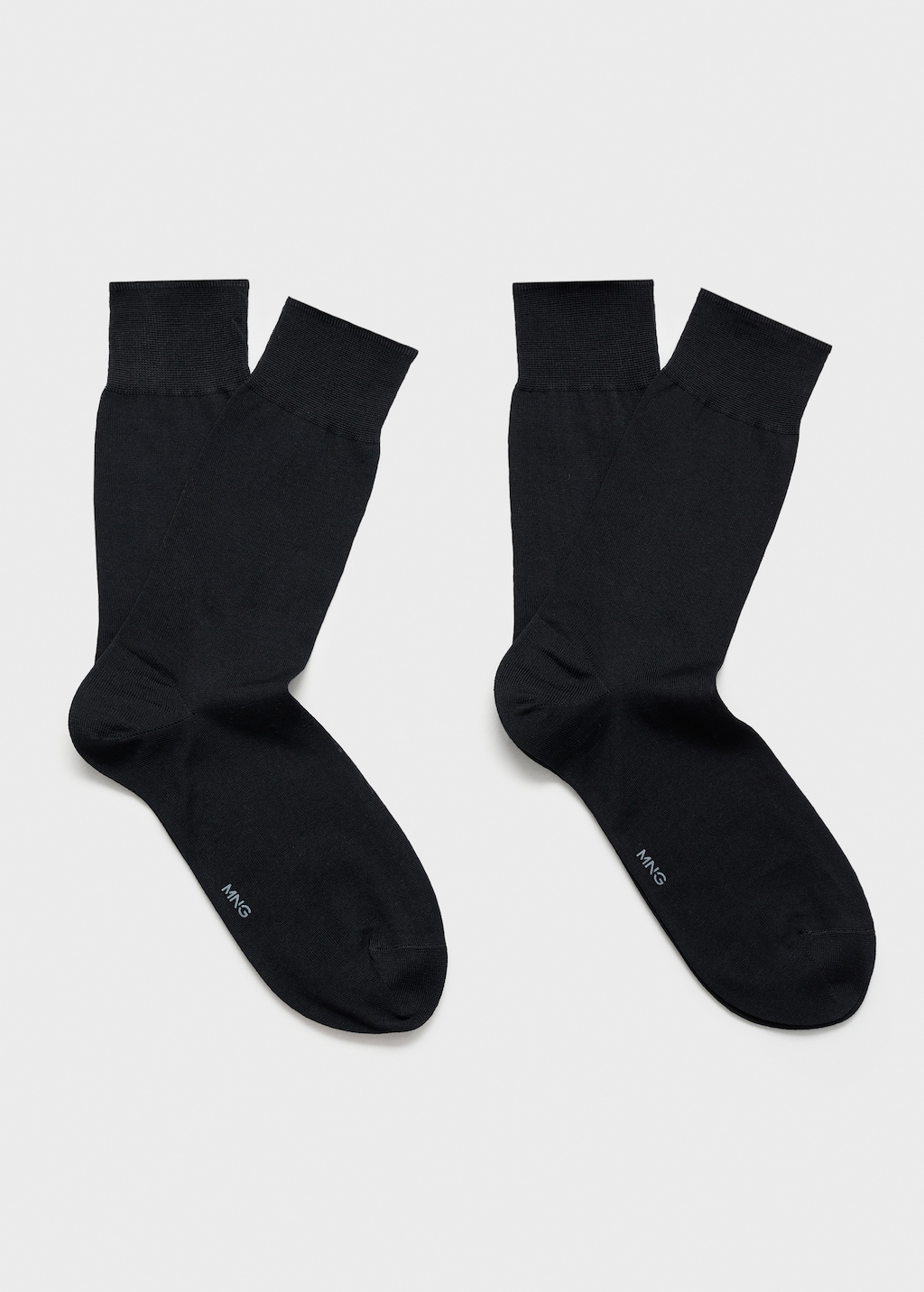 Lot 2 paires de chaussettes longues coton Homme MANGO France metropolitaine