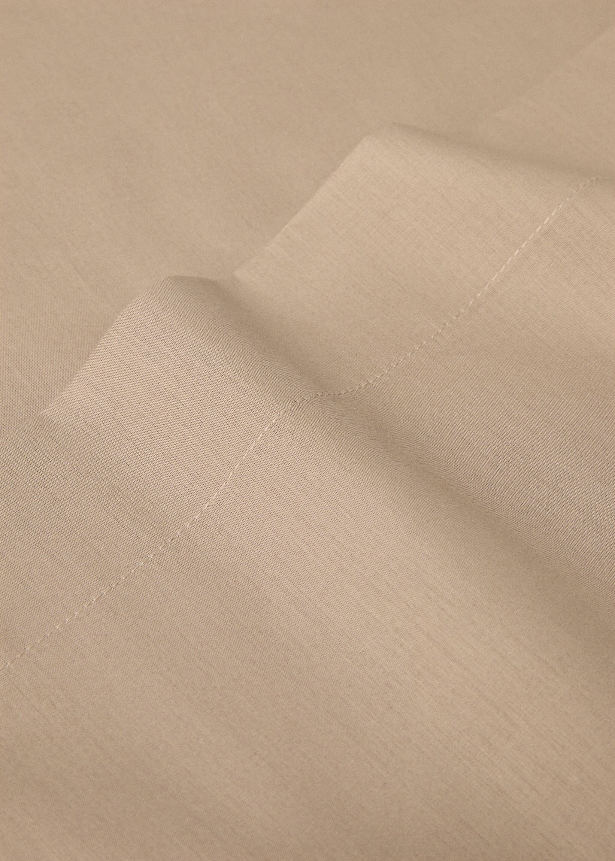 Percale cotton top sheet 150cm - Details of the article 2