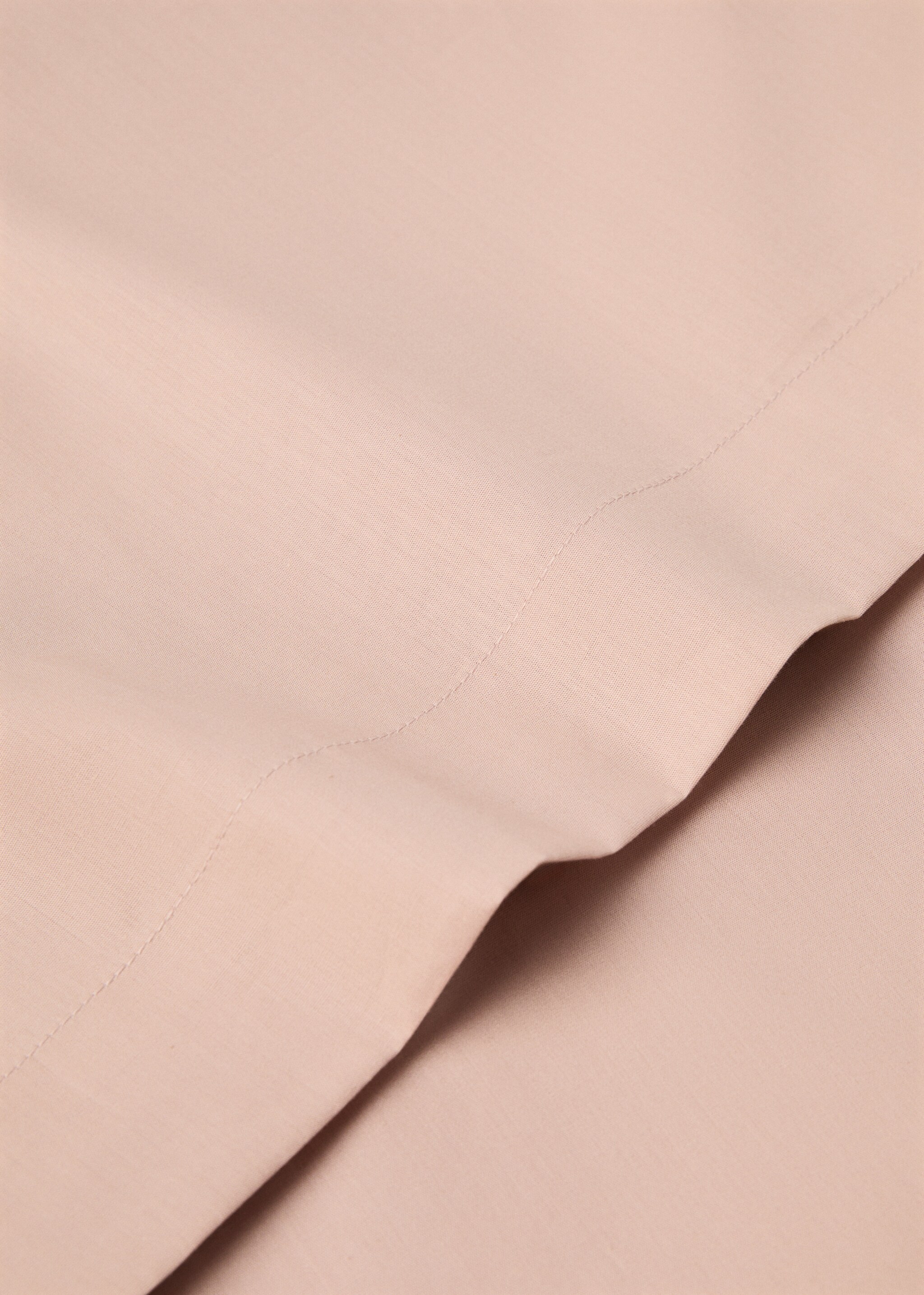 Percale cotton top sheet 150cm - Details of the article 2