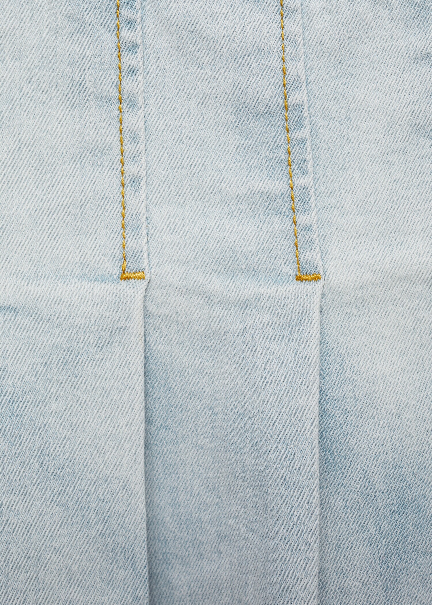 Denim mini-skirt - Details of the article 0