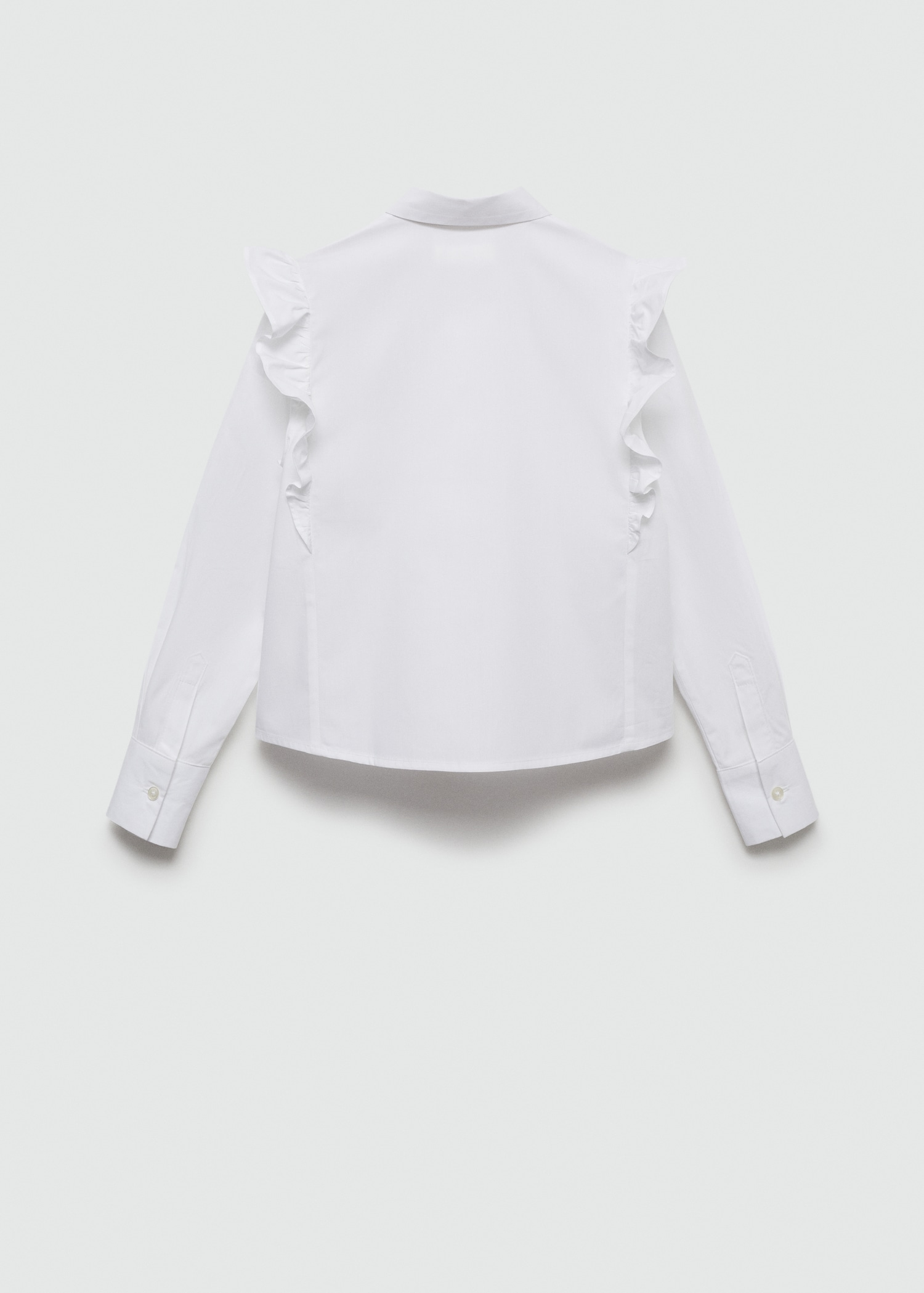 Camisa algodón volantes - Reverso del artículo