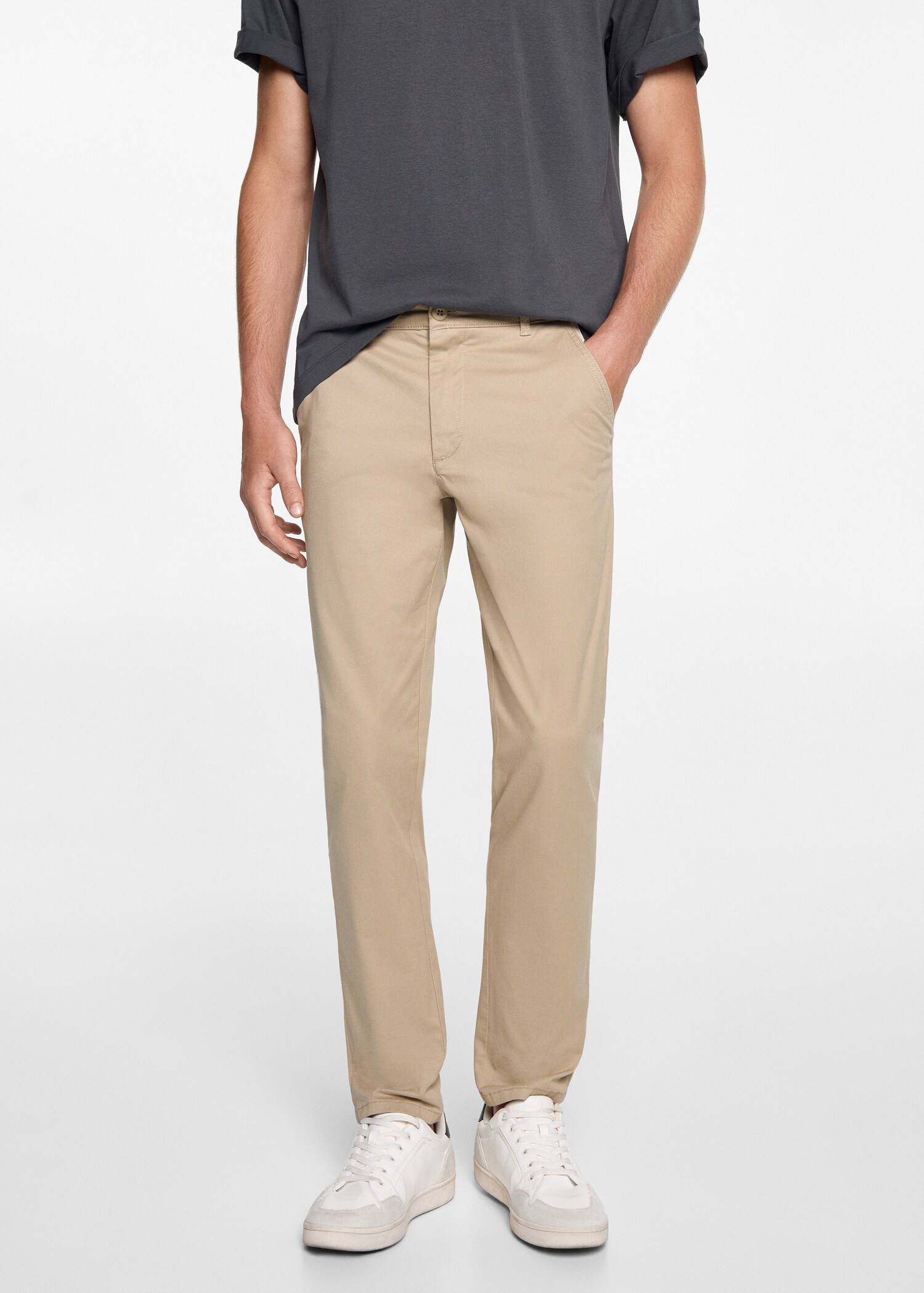 Cotton chinos - Details of the article 6