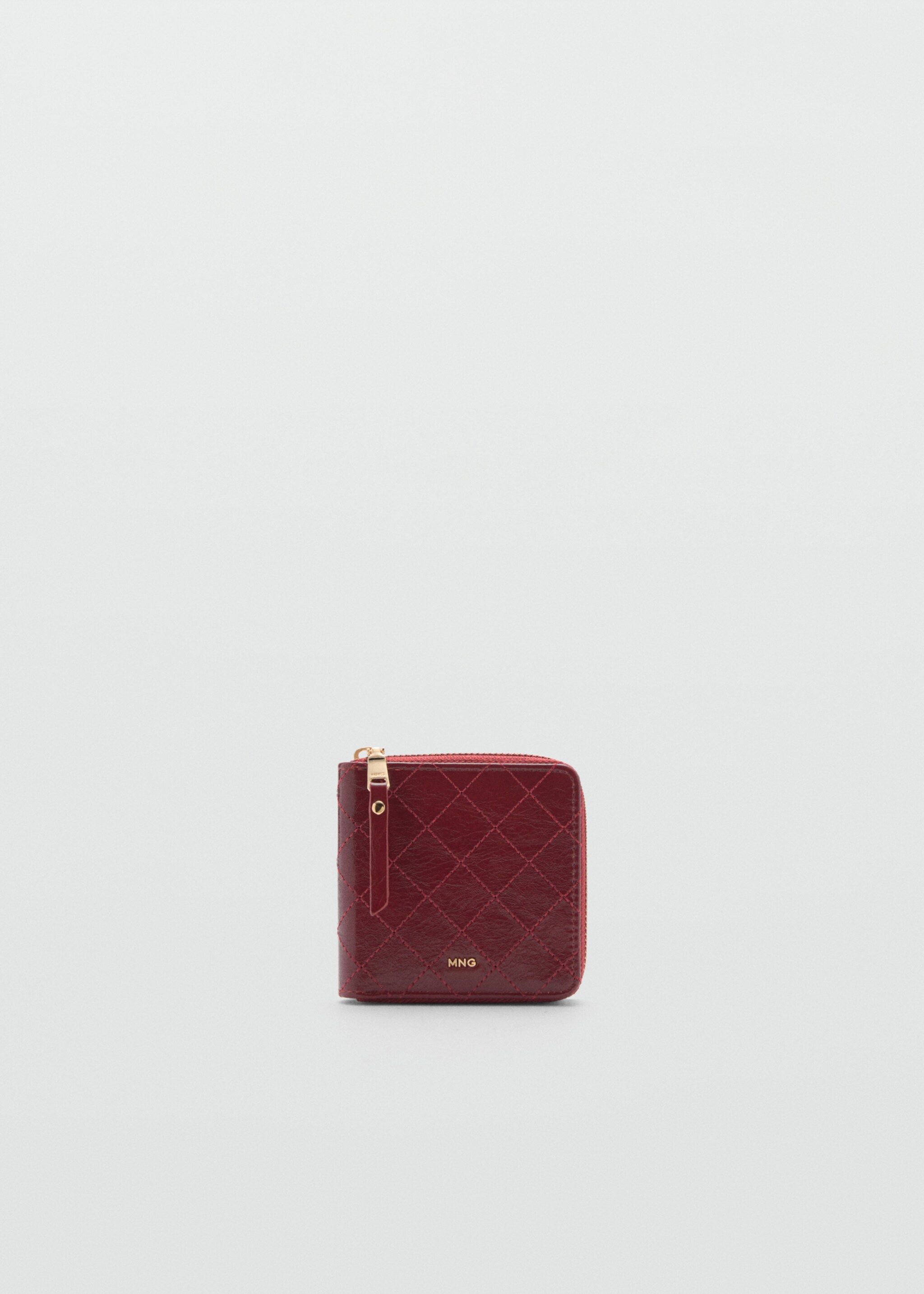 Wallet with decorative stitching - Article without model