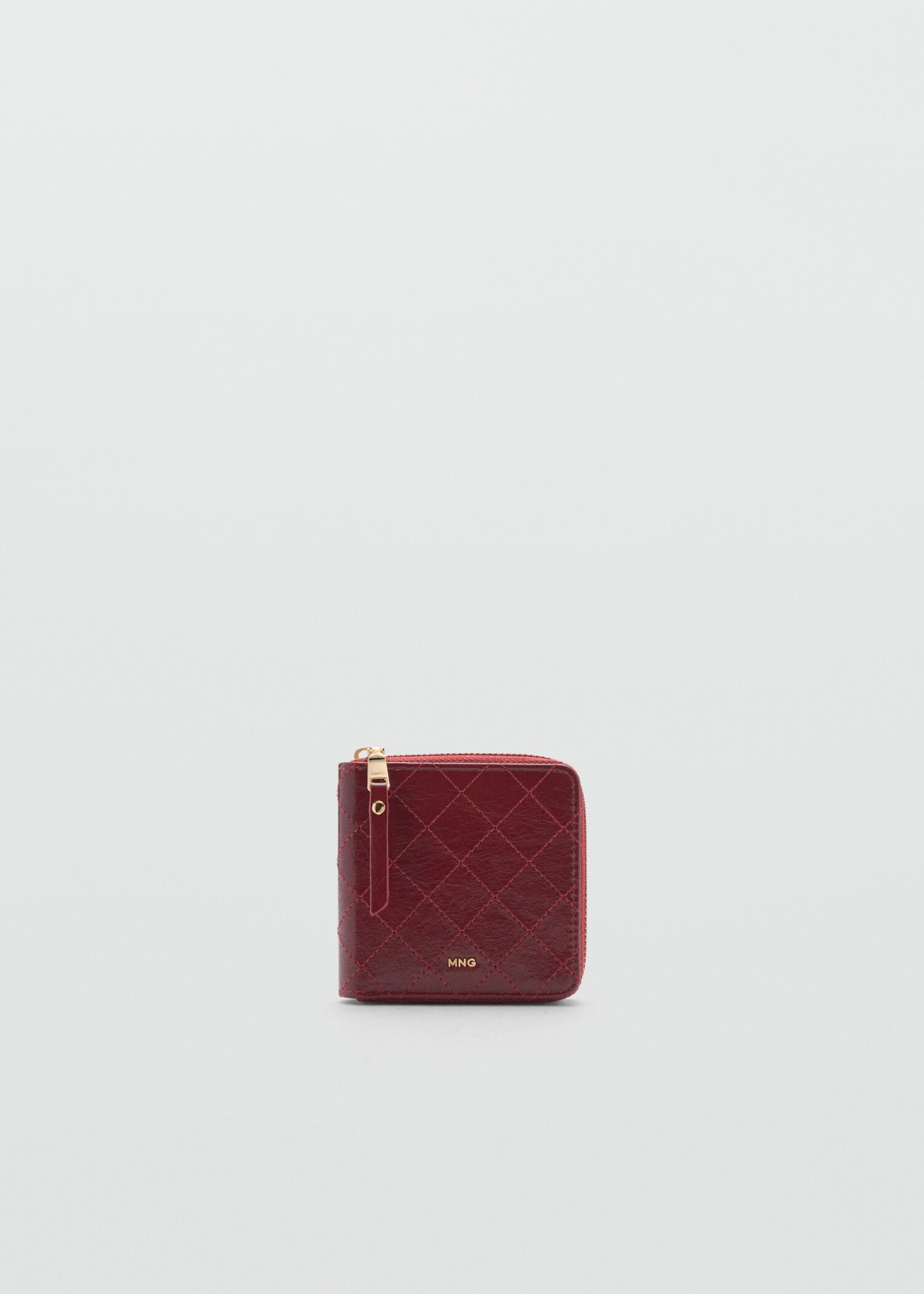 Wallet with decorative stitching - Article without model
