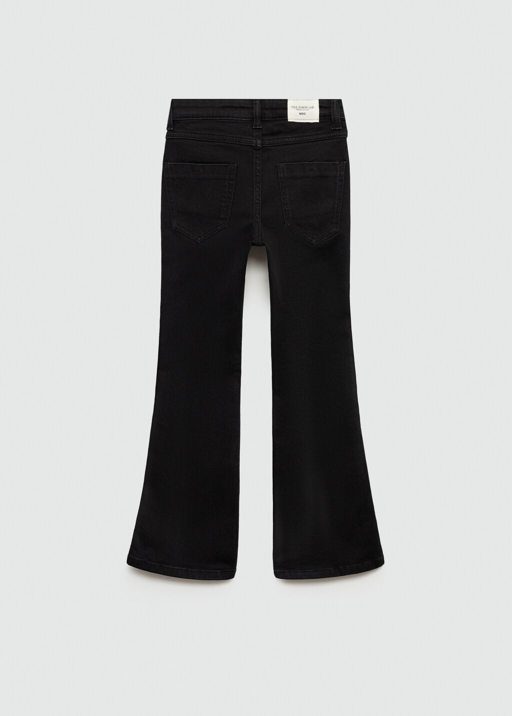 Jeans flare negros sale