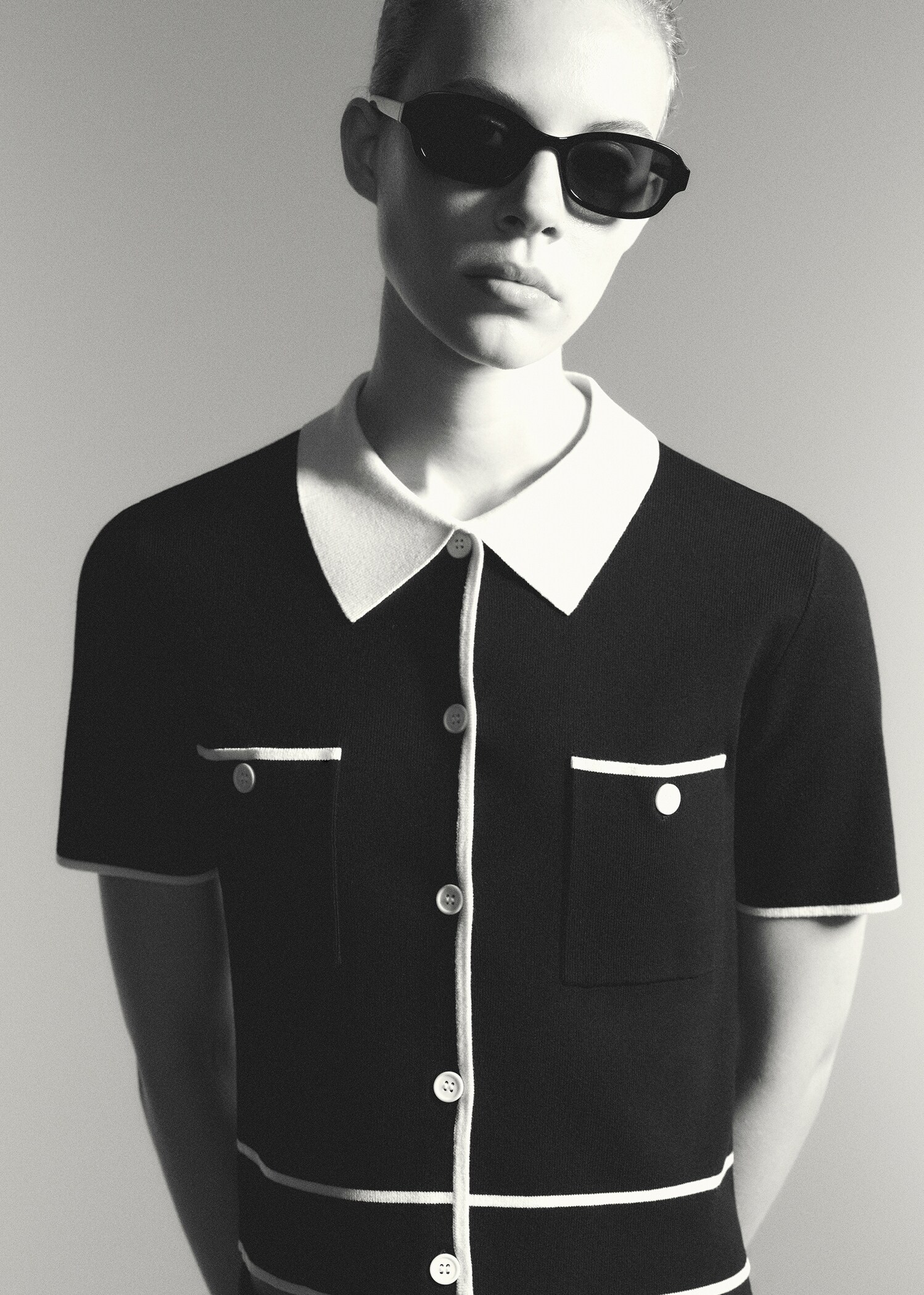 Rectangular sunglasses - Details of the article 1