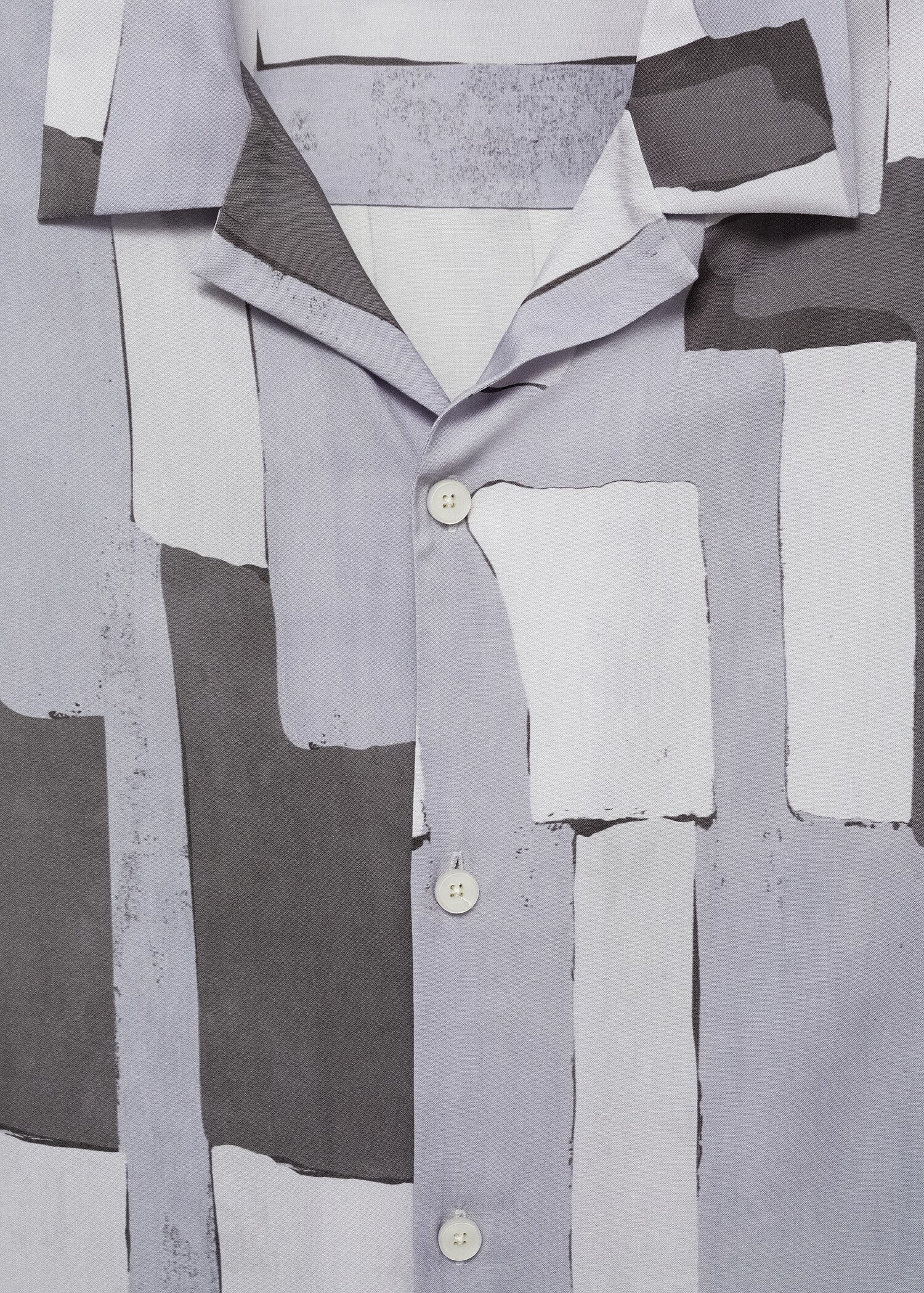 Printed fluid regular-fit shirt - Details of the article 8
