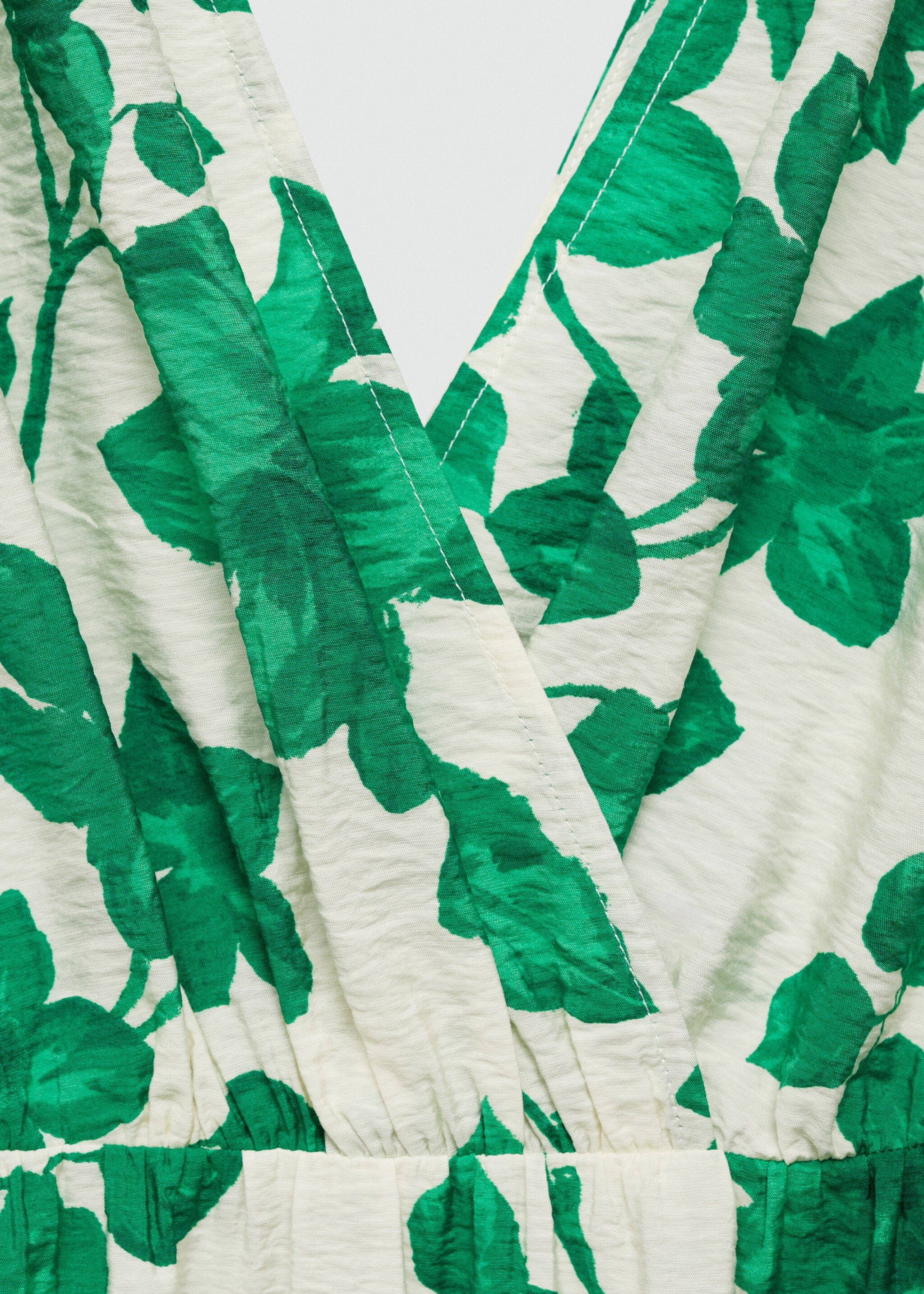 Vestido largo estampado - Detalle del artículo 0