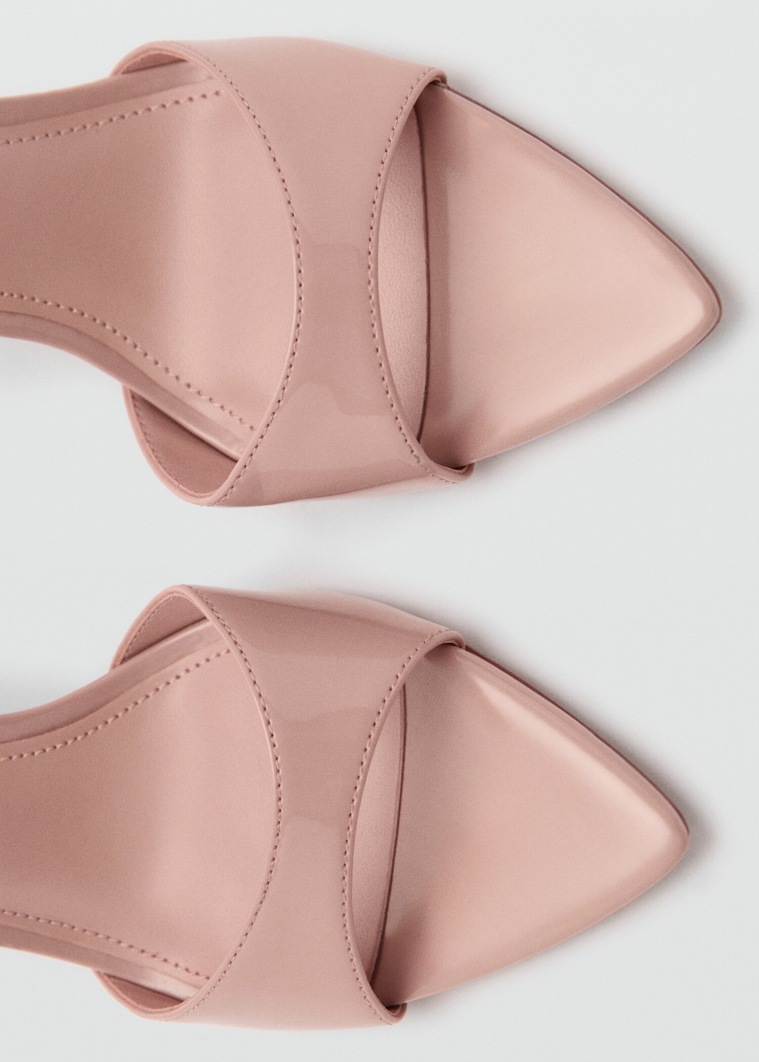 Ankle-cuff heeled sandals - Details of the article 2