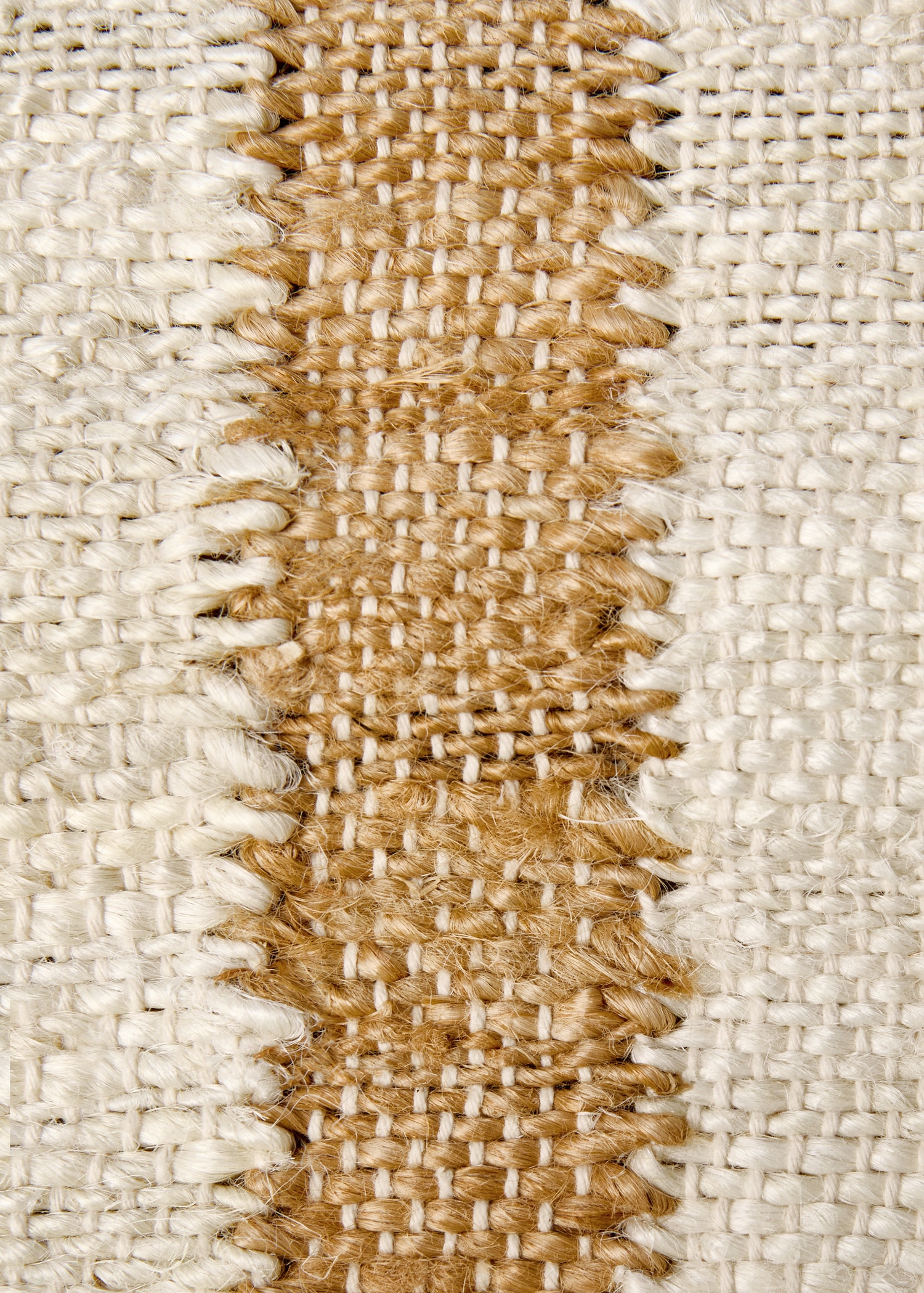 Tapis combiné jute et coton 150x200 cm - Détail de l'article 2