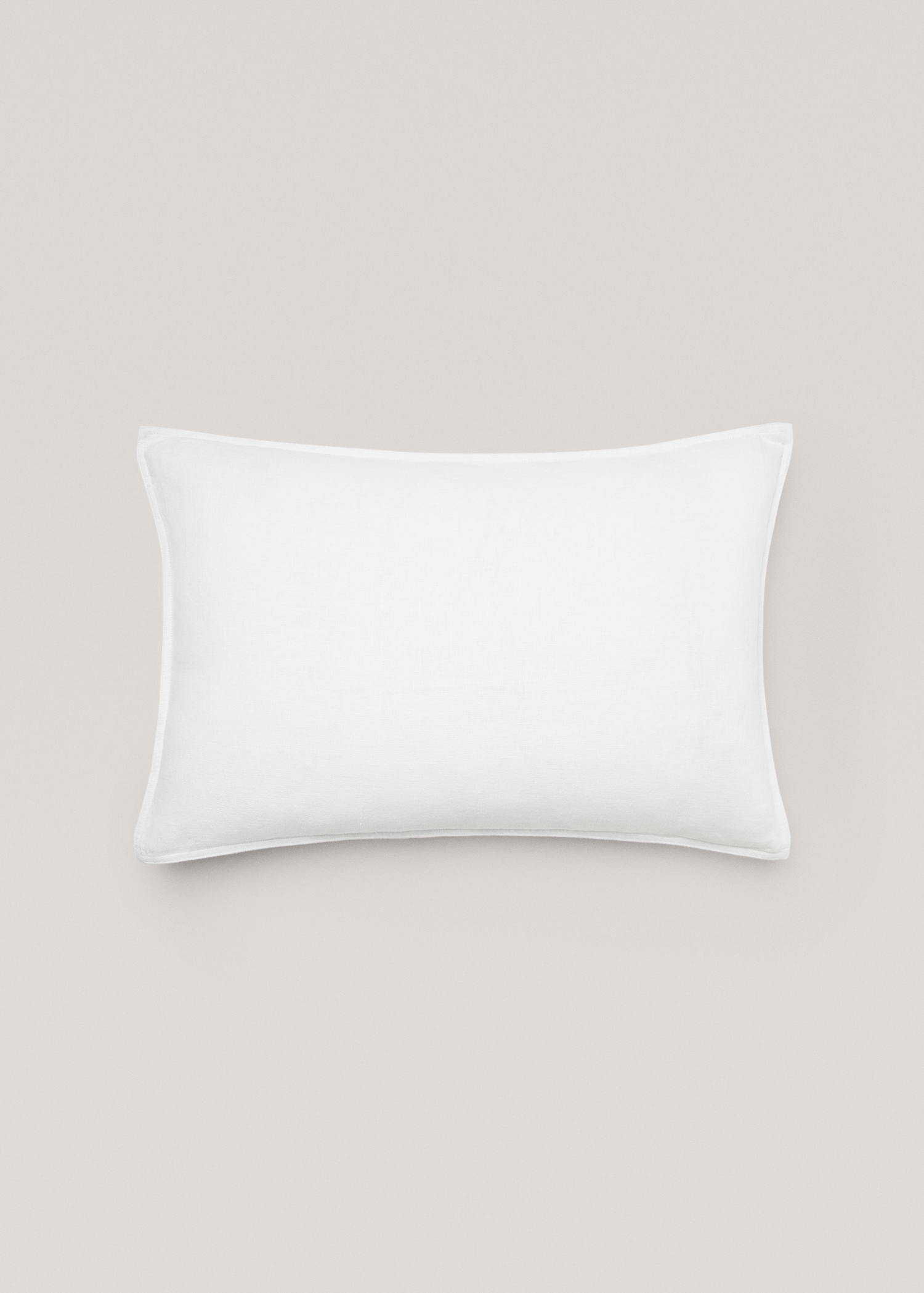 100% linen two-tone cushion case 40x60cm - Details of the article 1