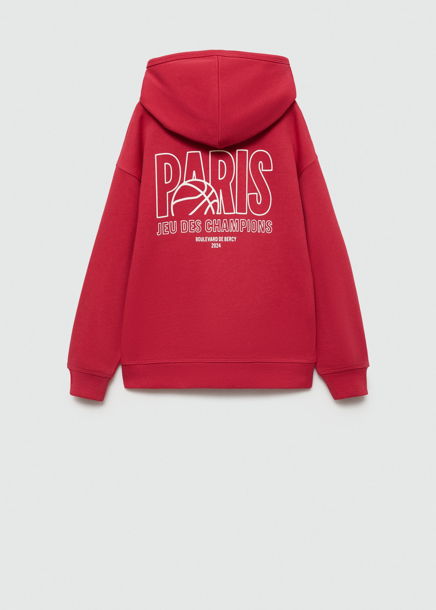 Sweat-shirt coton imprimé - Verso de l’article