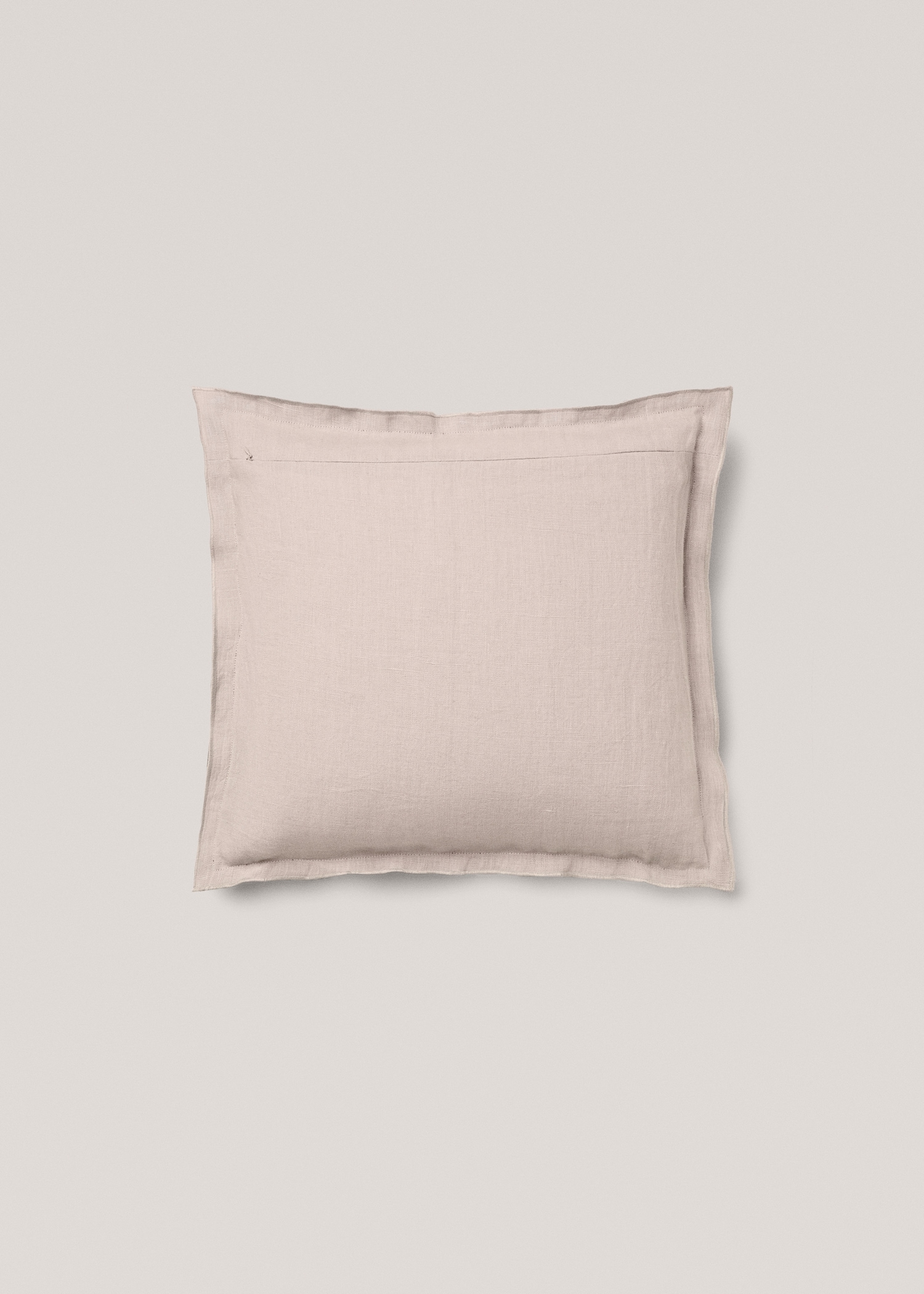 Velvet and linen cushion case - Details of the article 1