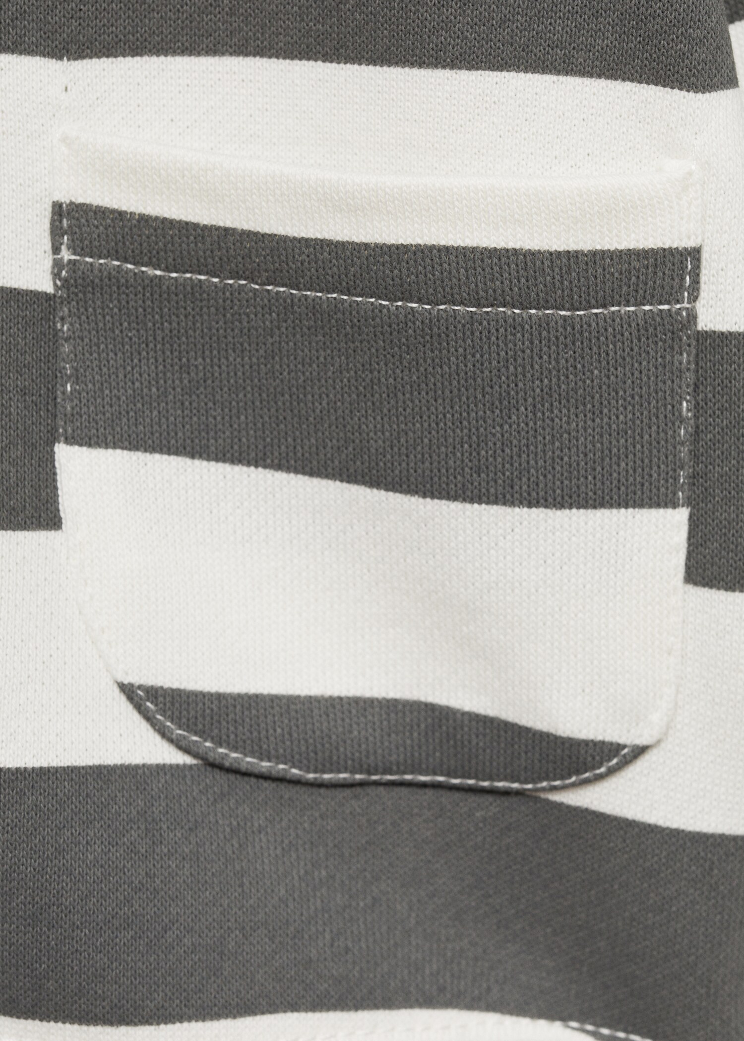 Striped print sweatshirt - Details of the article 8