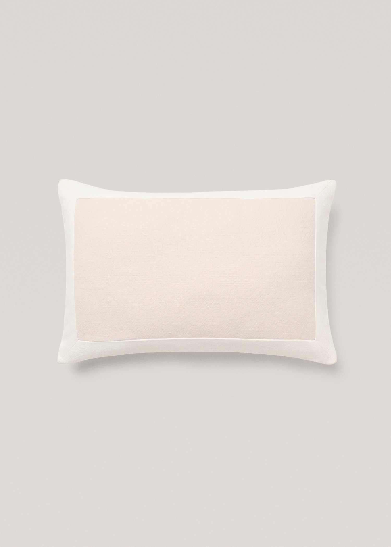 Cotton and linen blend cushion cover 40x60cm - Article without model